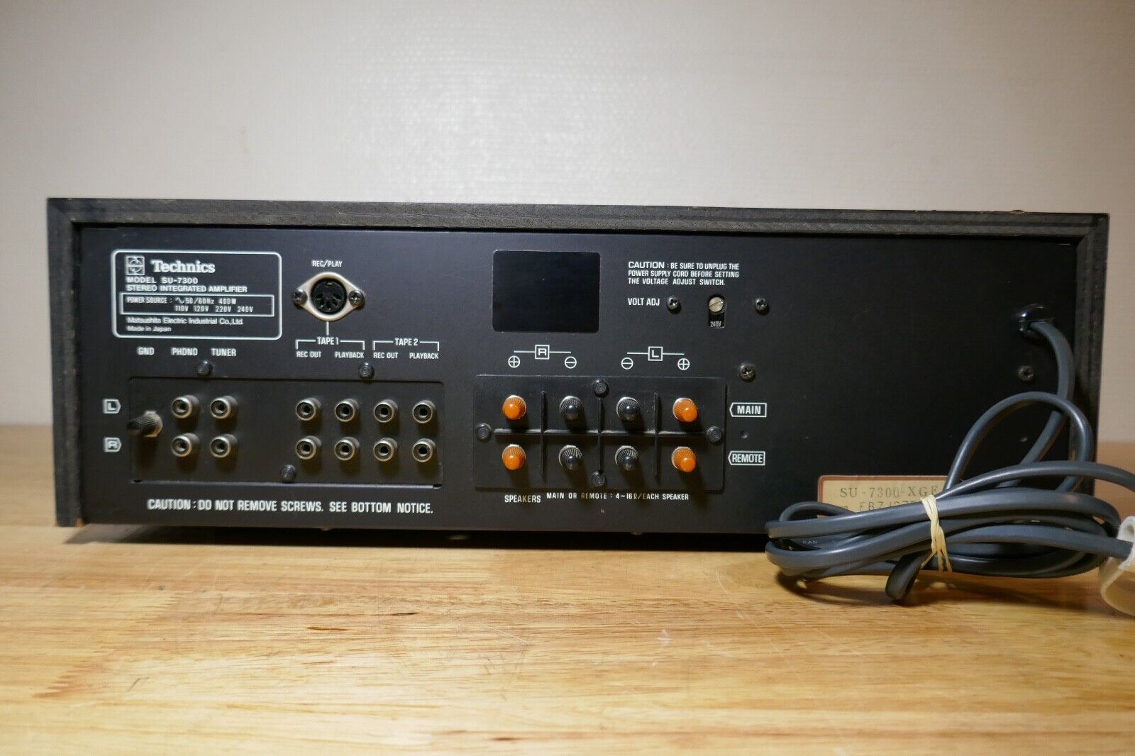 amplificateur amplifier technics su-7300 vintage occasion