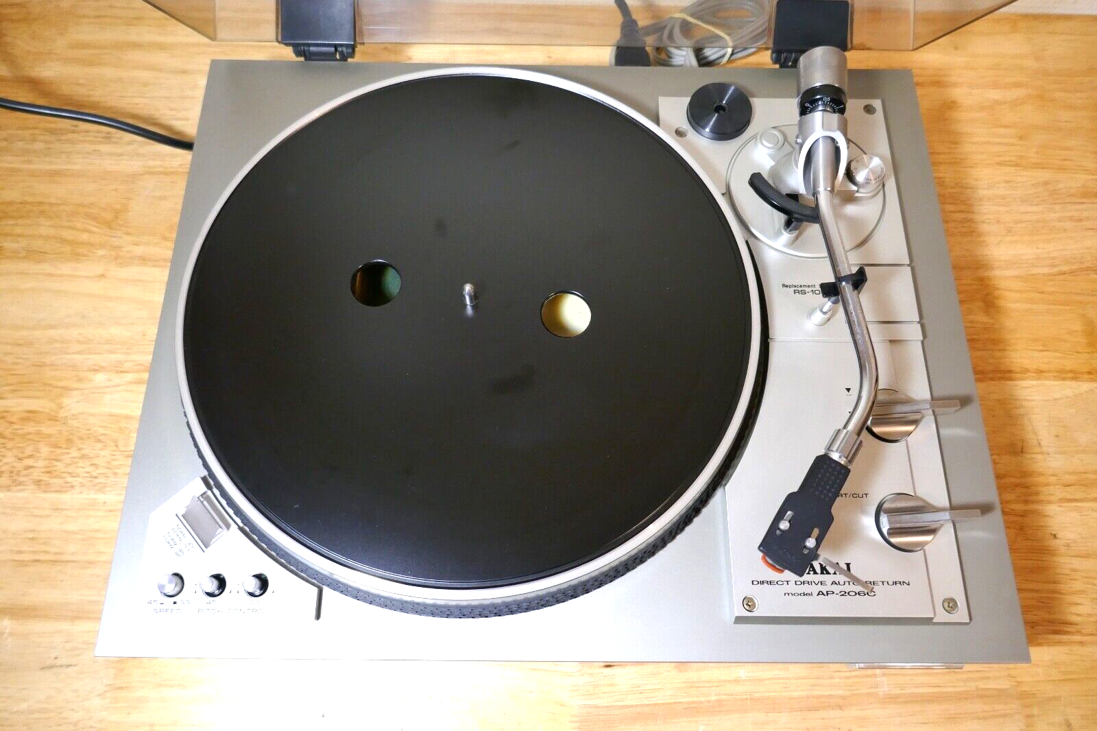 platine vinyle turntable akai ap-206c vintage occasion