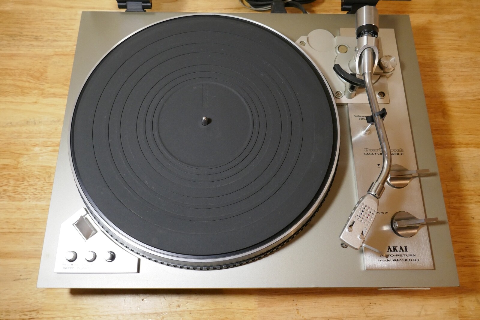 platine vinyle turntable akai ap-306C vintage occasion