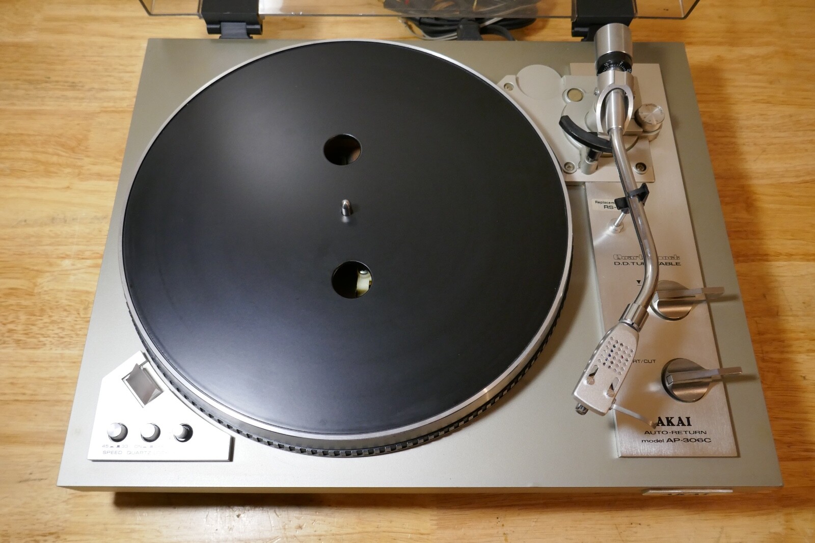 platine vinyle turntable akai ap-306C vintage occasion