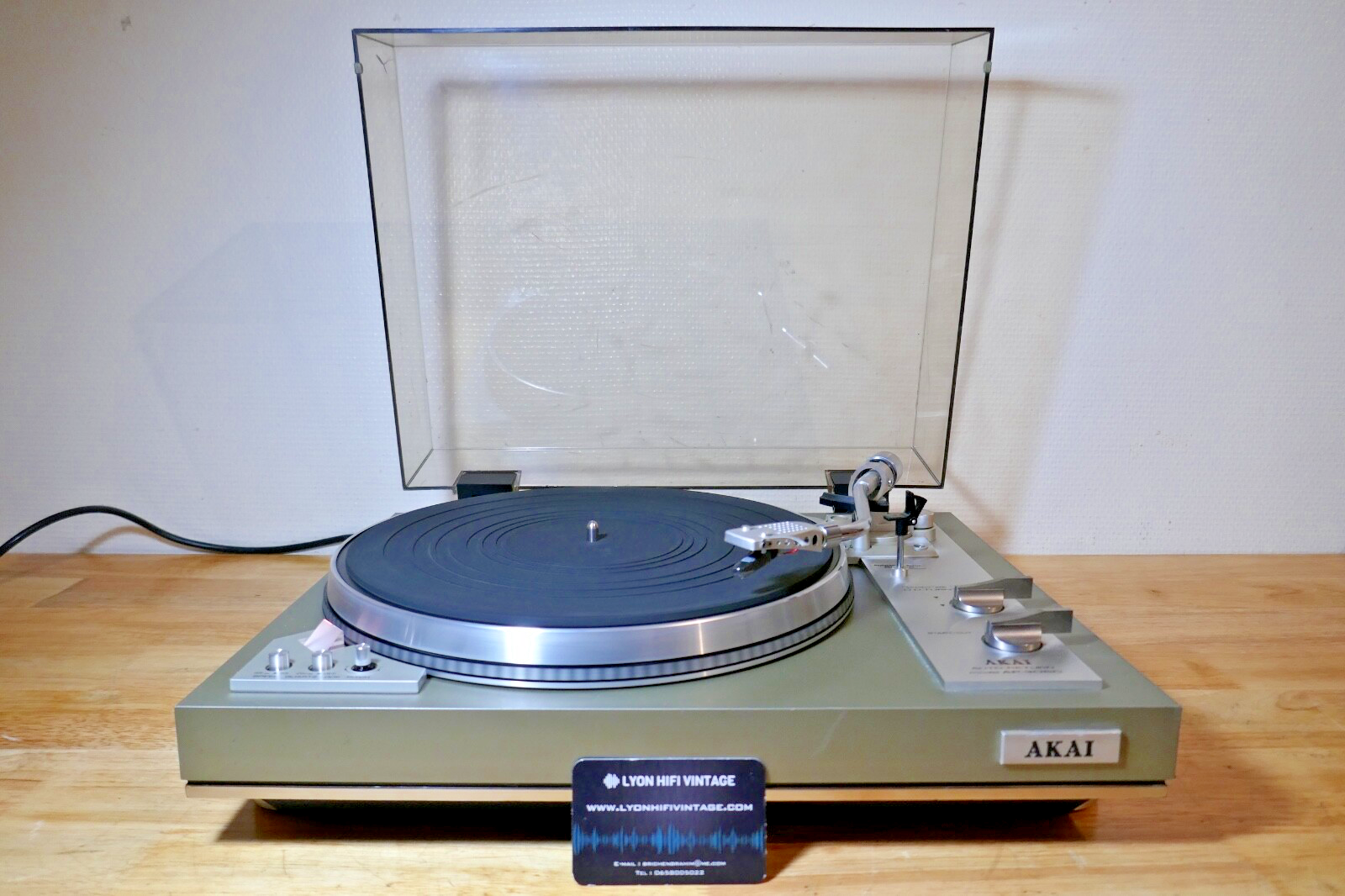 platine vinyle turntable akai ap-306C vintage occasion