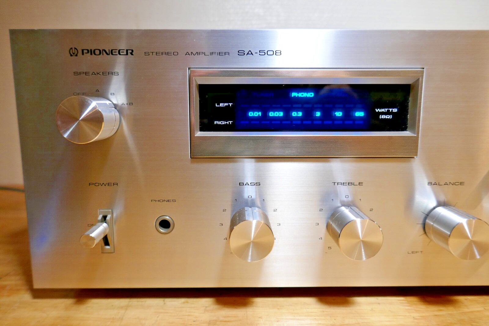 amplificateur amplifier pioneer sa-508 vintage occasion
