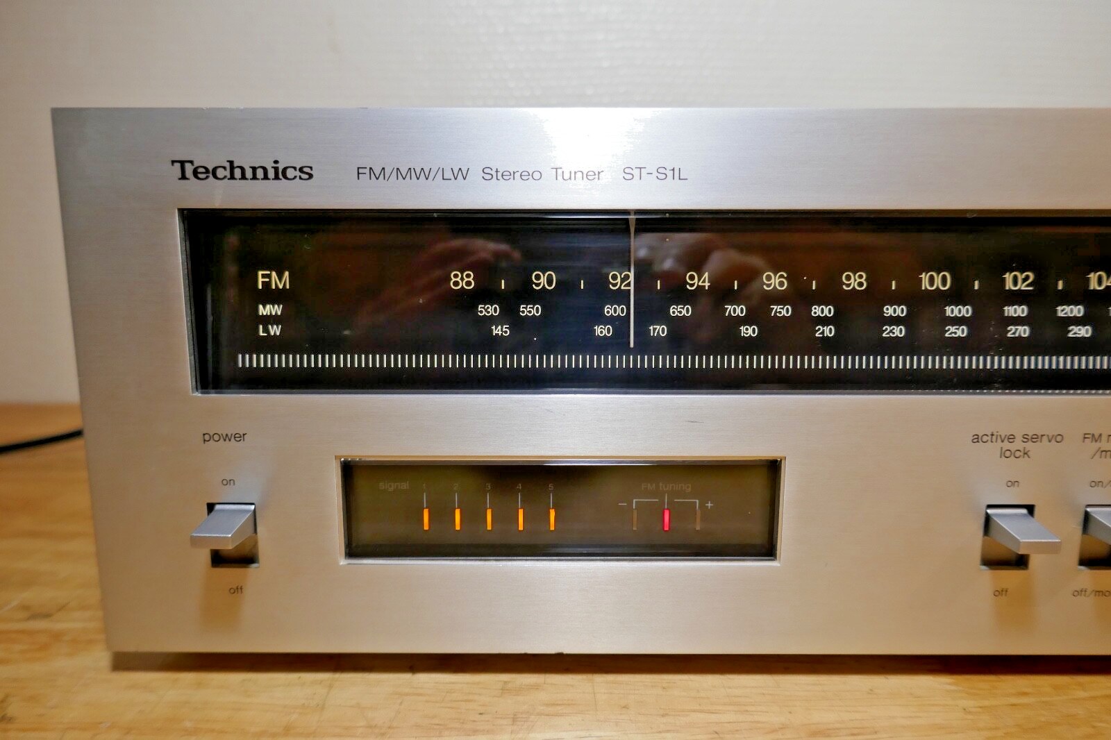 tuner radio technics st-s1l vintage occasion
