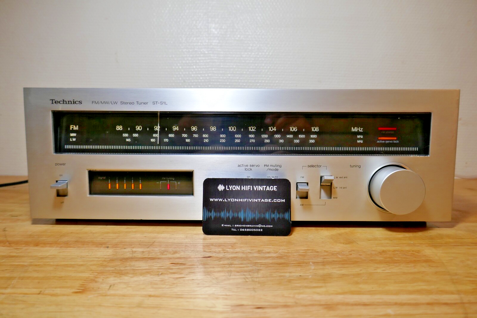 tuner radio technics st-s1l vintage occasion