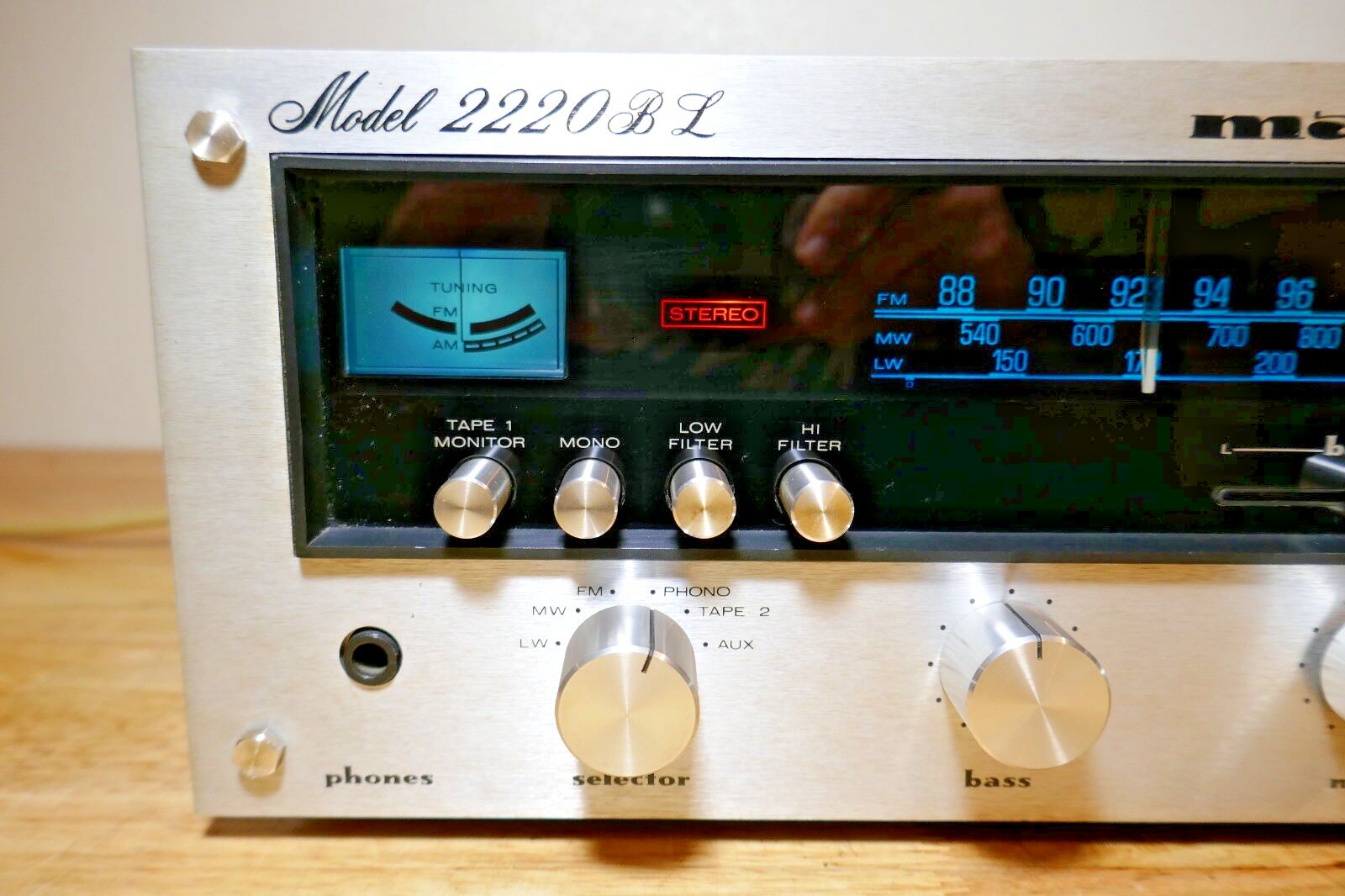 amplificateur amplifier marantz 2220 BL vintage occasion