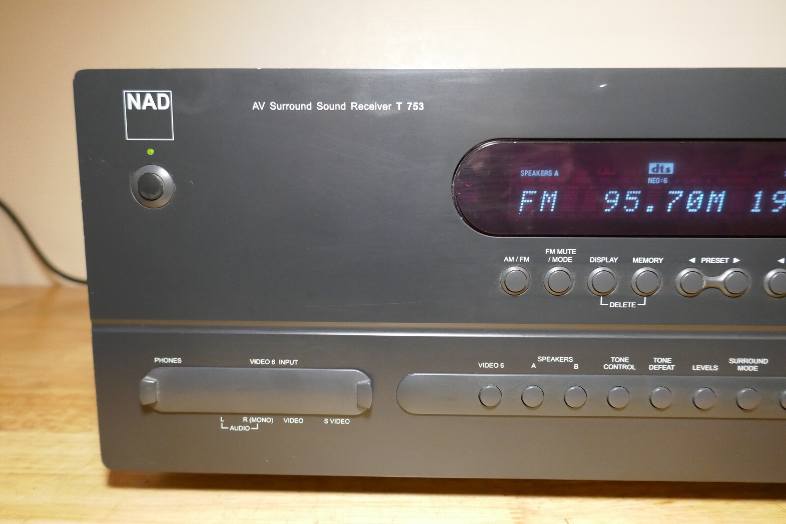 amplificateur amplifier nad t 753 vintage occasion