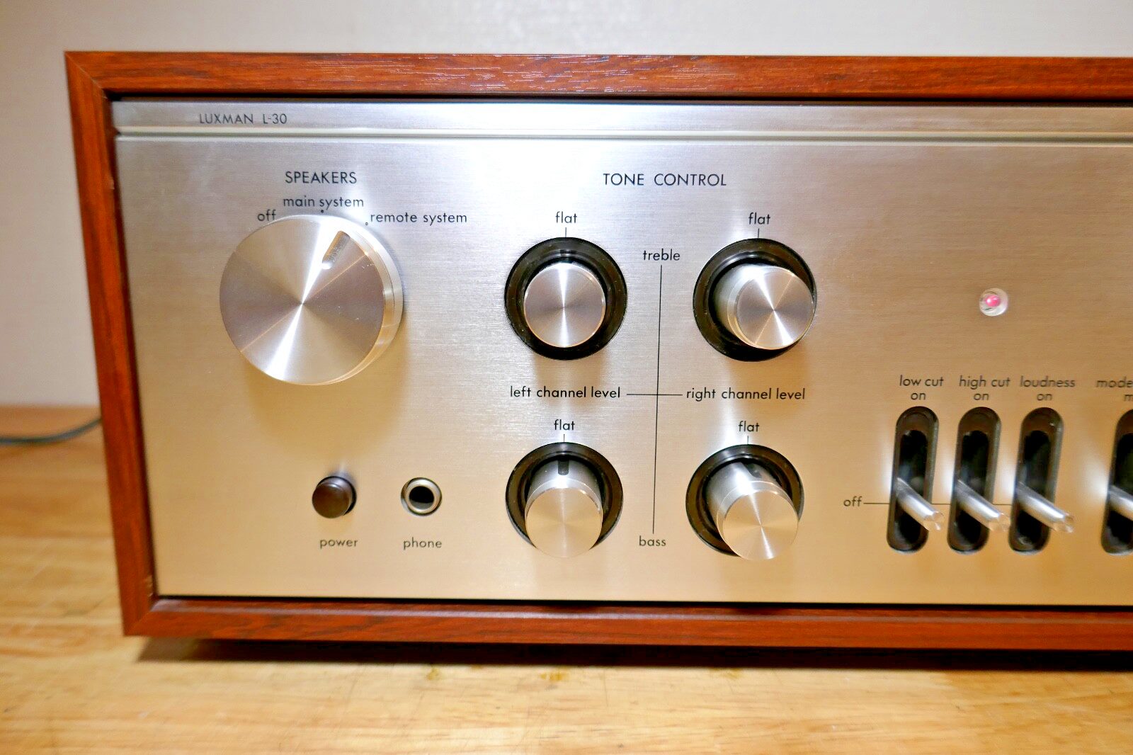 amplificateur amplifier luxman l-30 vintage occasion
