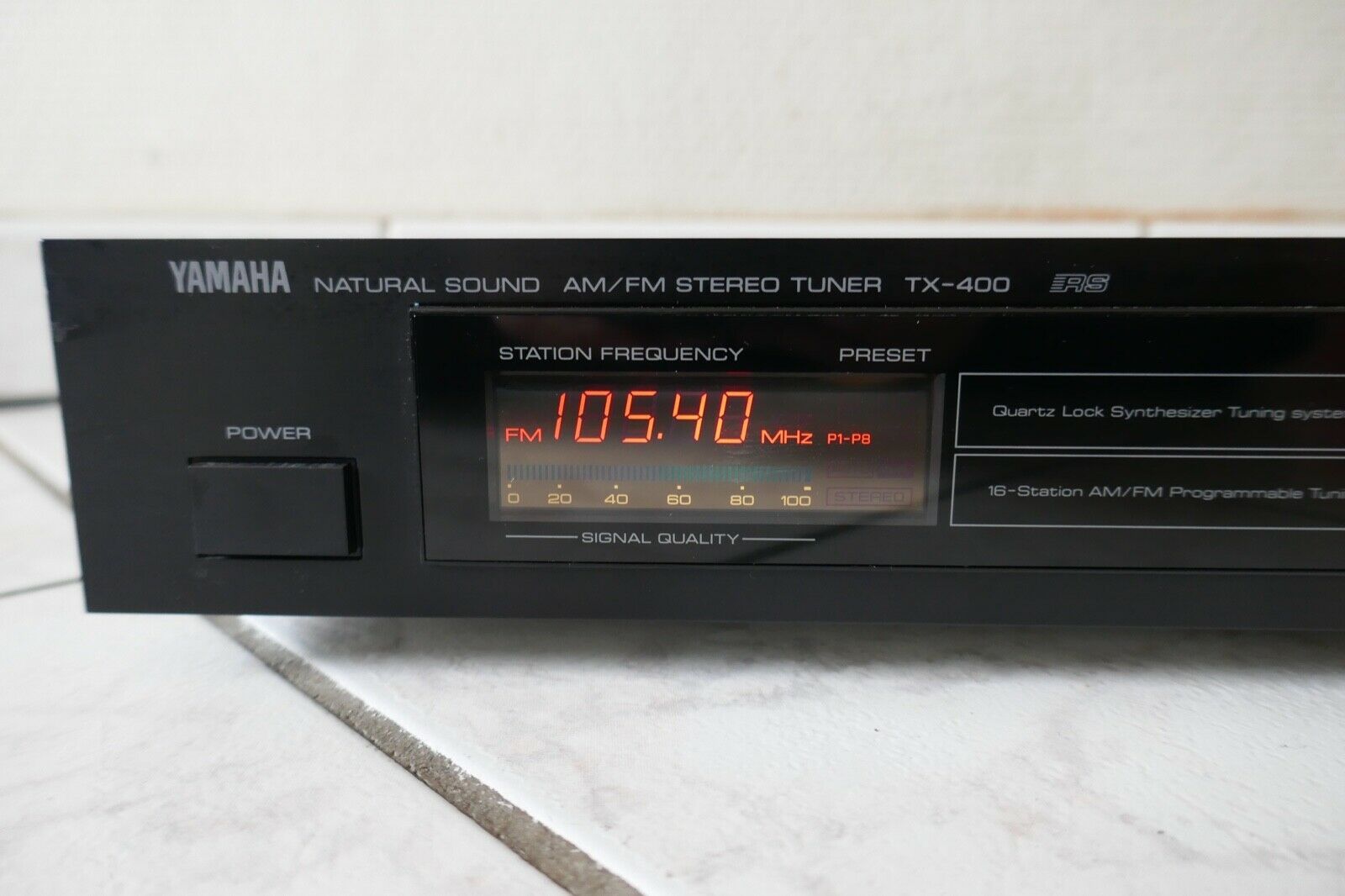 tuner radio yamaha TX-400 vintage occasion
