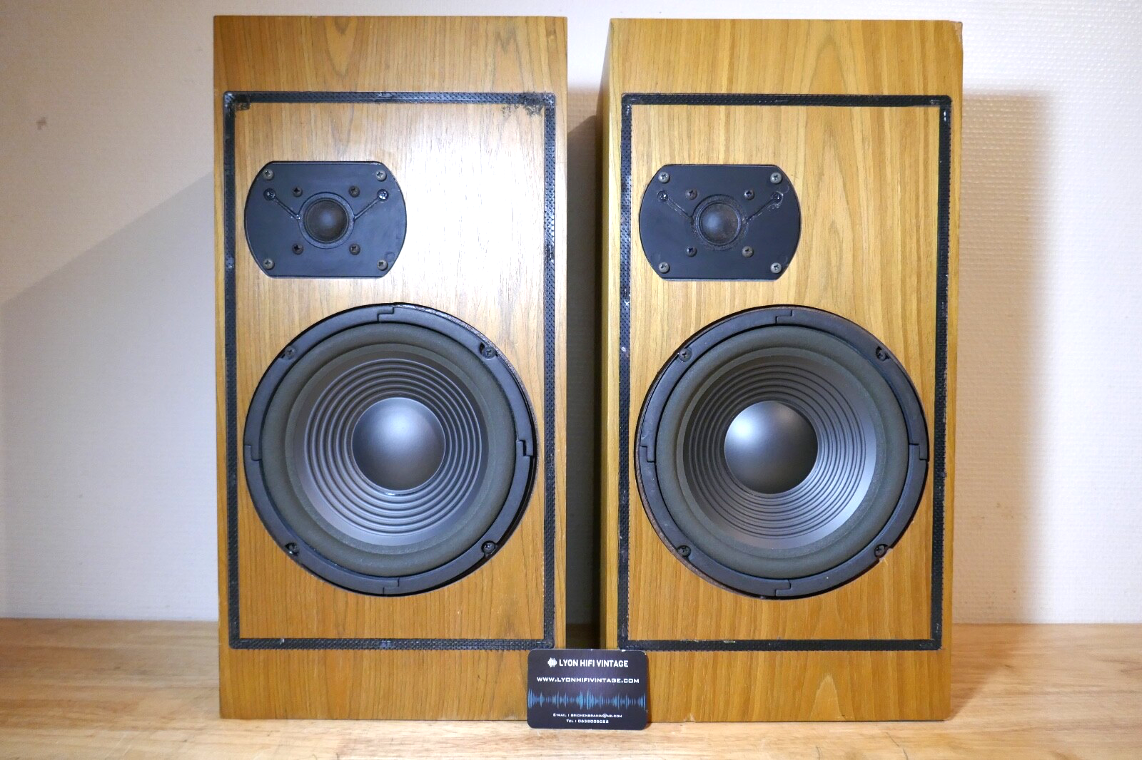enceintes speakers acoustic research ar-16 vintage occasion