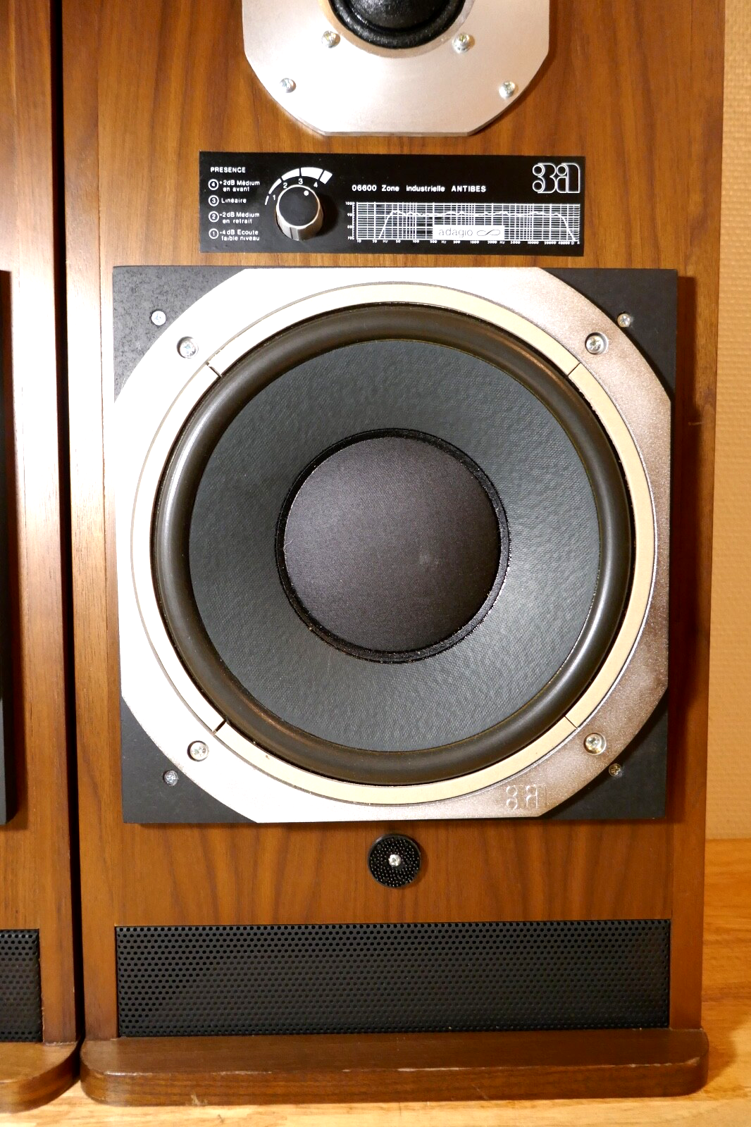 Tweeter conique 8 ohms VSTW708 - Haut-parleur HiFi 2 Noir