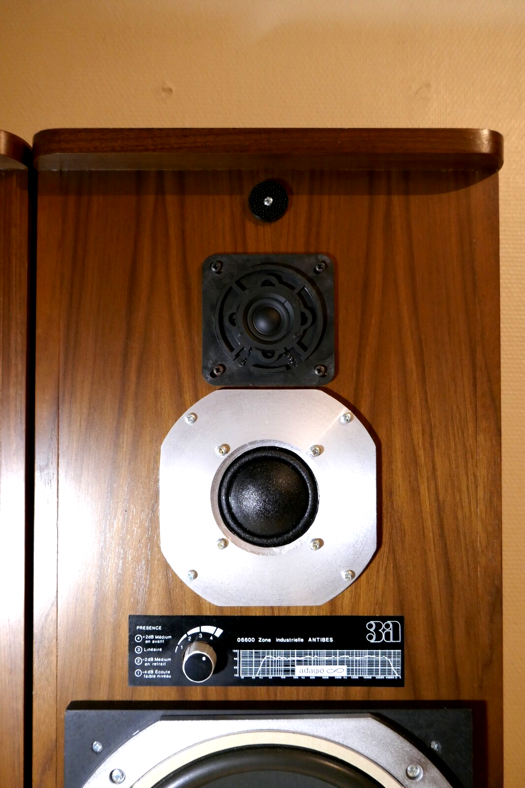 enceintes speakers 3a adagio vintage occasion