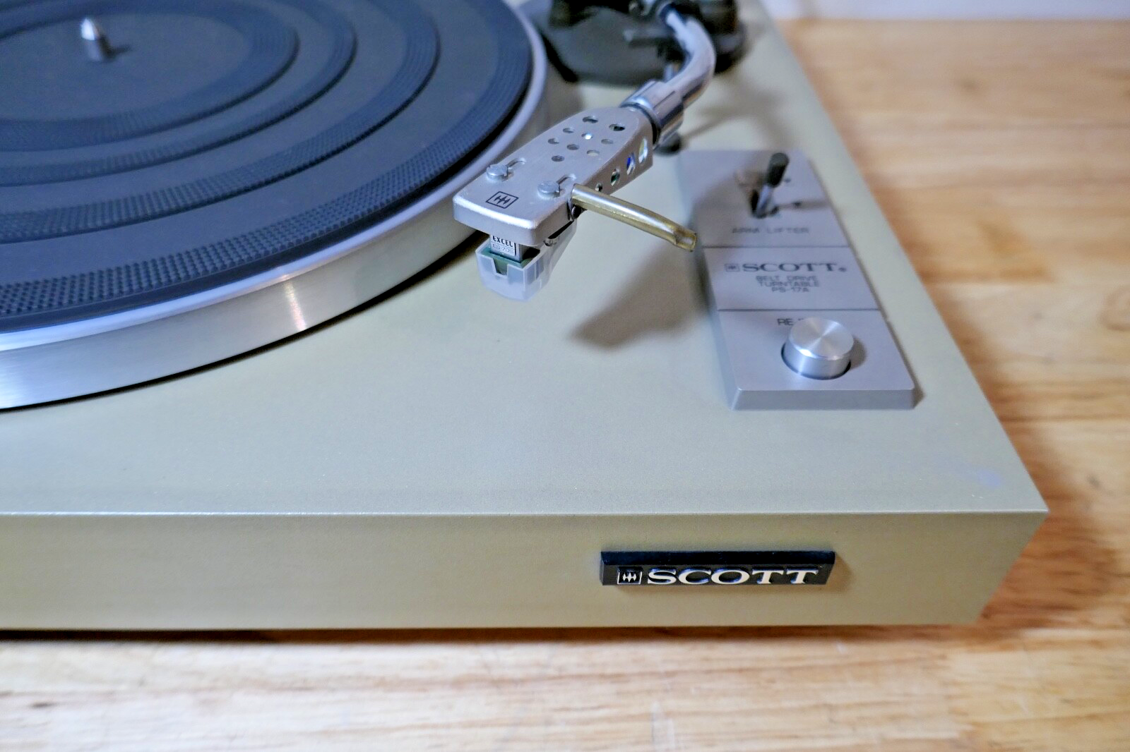 platine vinyle turntable SCOTT PS-17A vintage occasion