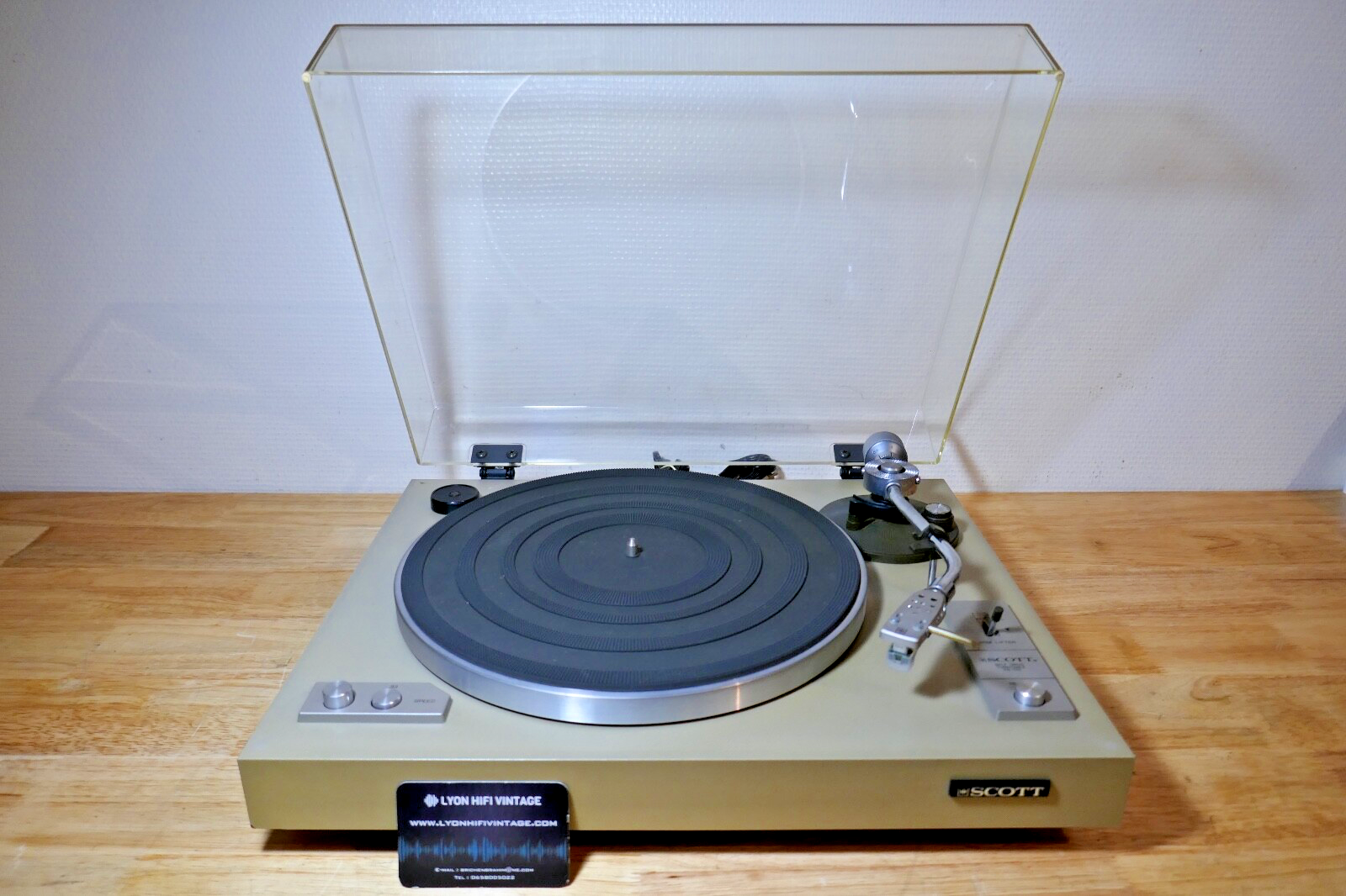 platine vinyle turntable SCOTT PS-17A vintage occasion