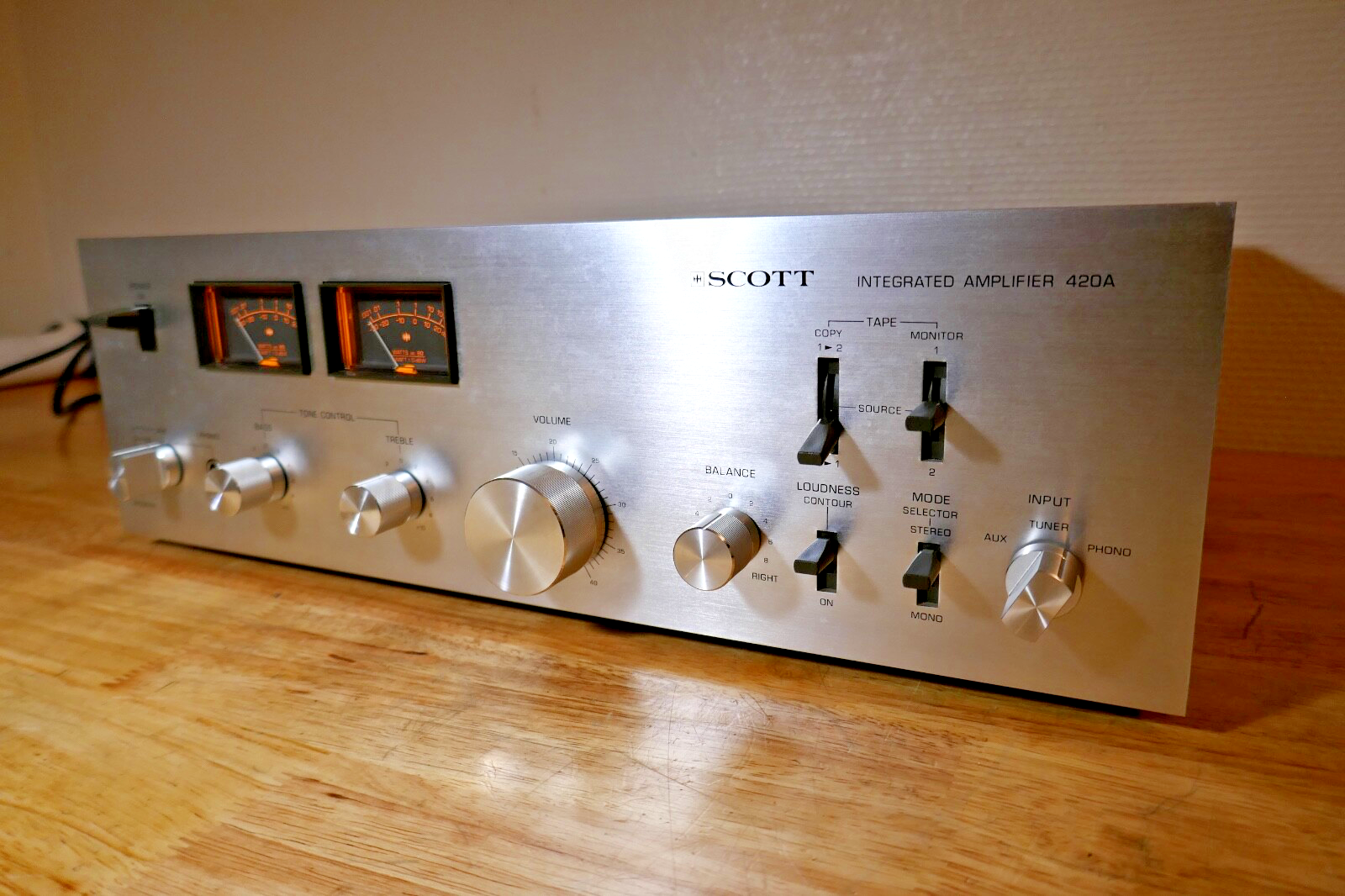 amplificateur amplifier Scott 420a vintage occasion
