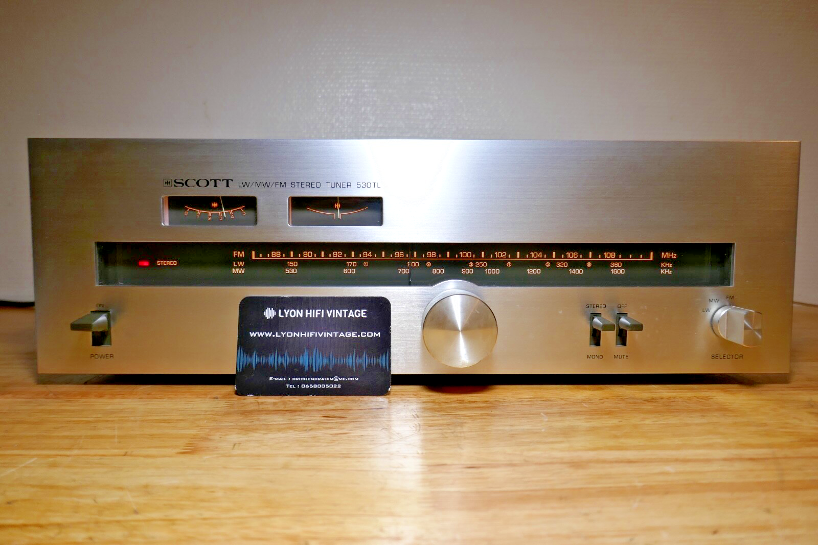 tuner radio scott 530TL vintage occasion