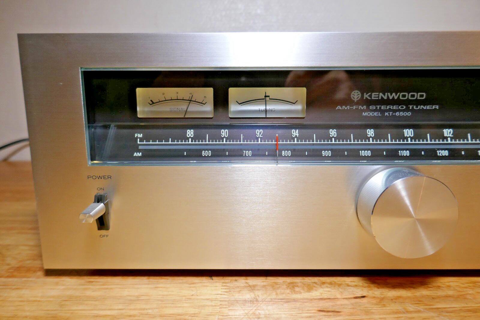 tuner radio kenwood kt-6500 vintage occasion