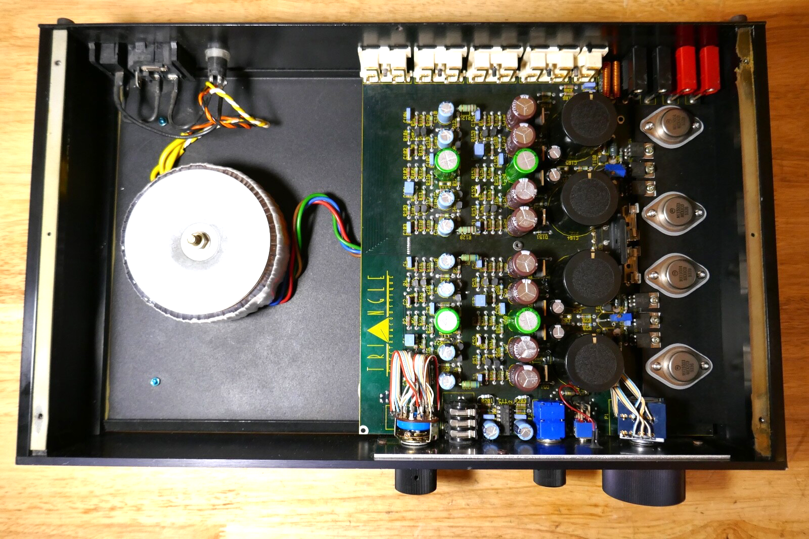 amplificateur amplifier triangle TE-60 vintage occasion