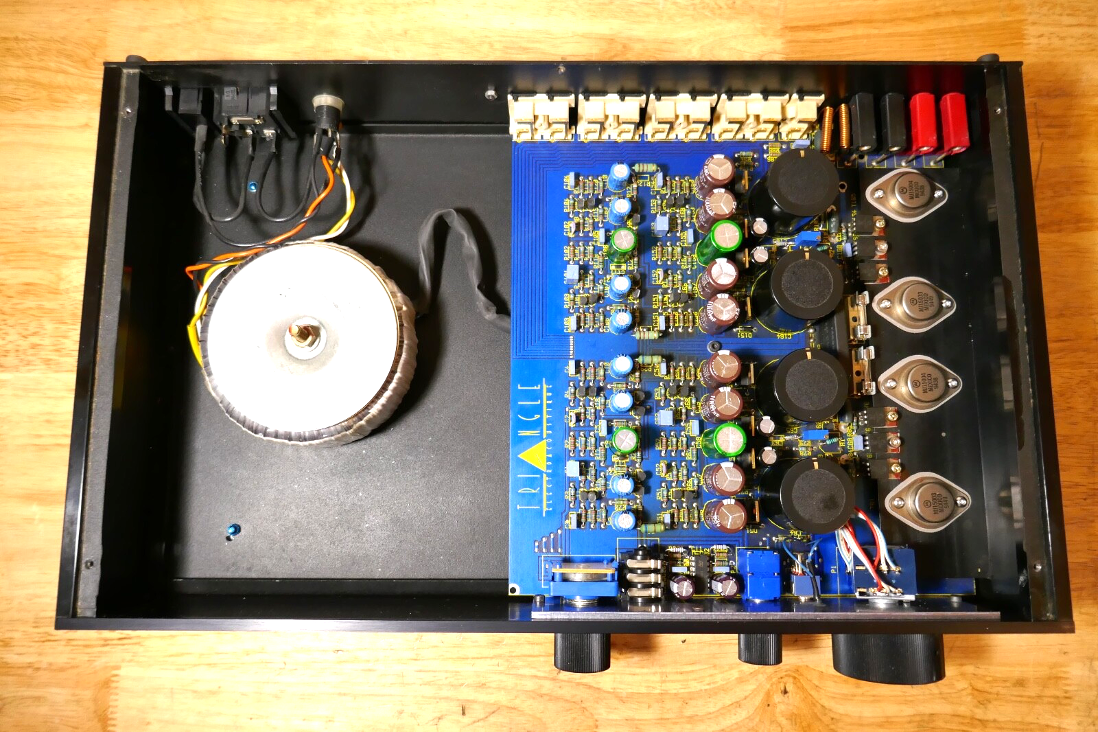 amplificateur amplifier triangle TE-60 vintage occasion