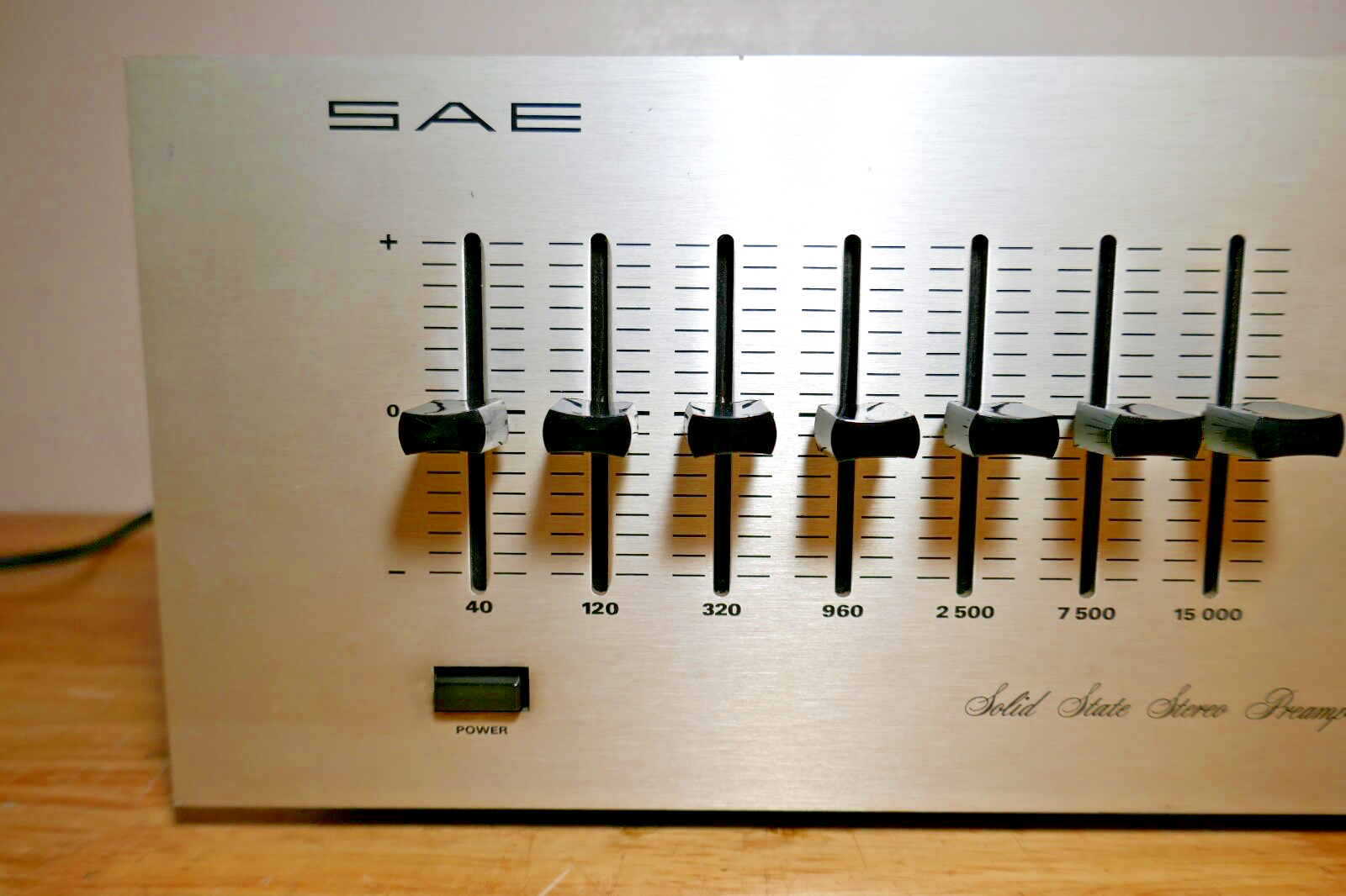préamplificateur preamplifier SAE IXB vintage occasion