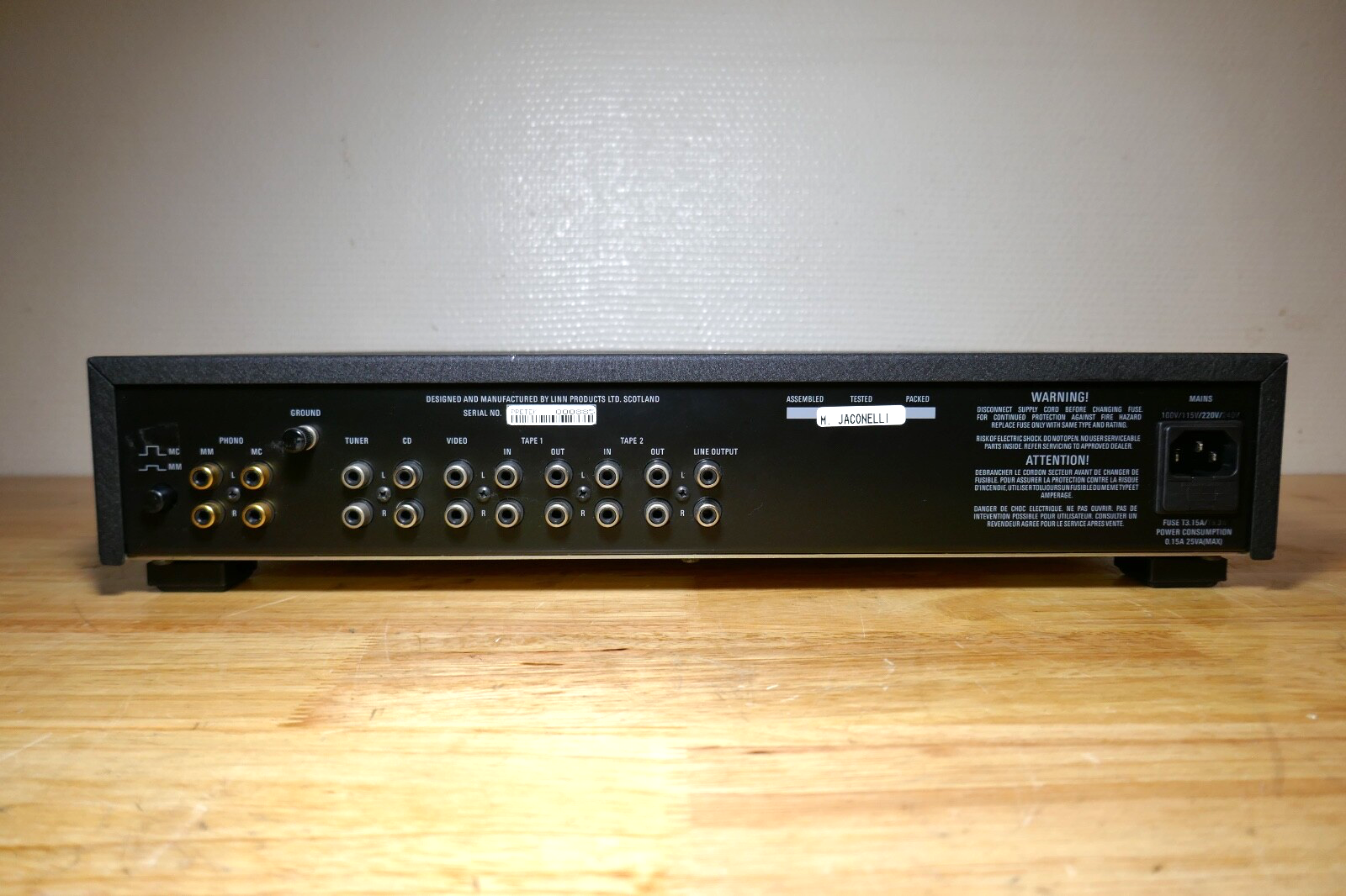 Preamplificateur preamplifier Linn Pretek vintage occasion