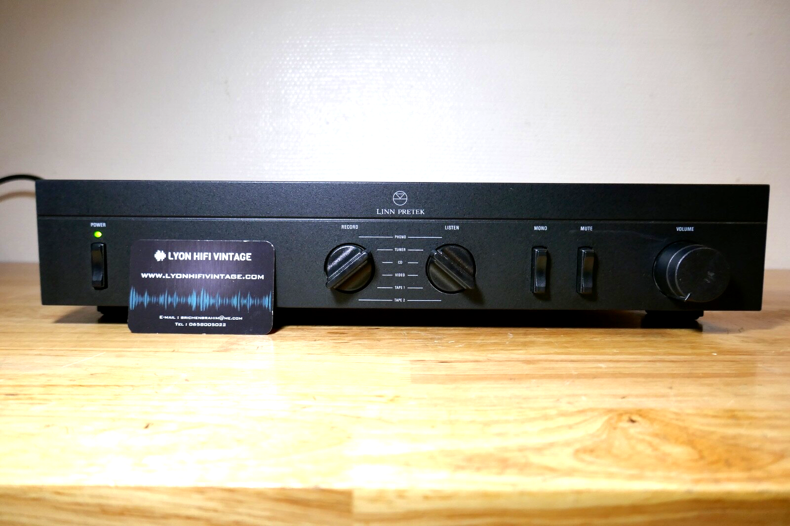 Preamplificateur preamplifier Linn Pretek vintage occasion