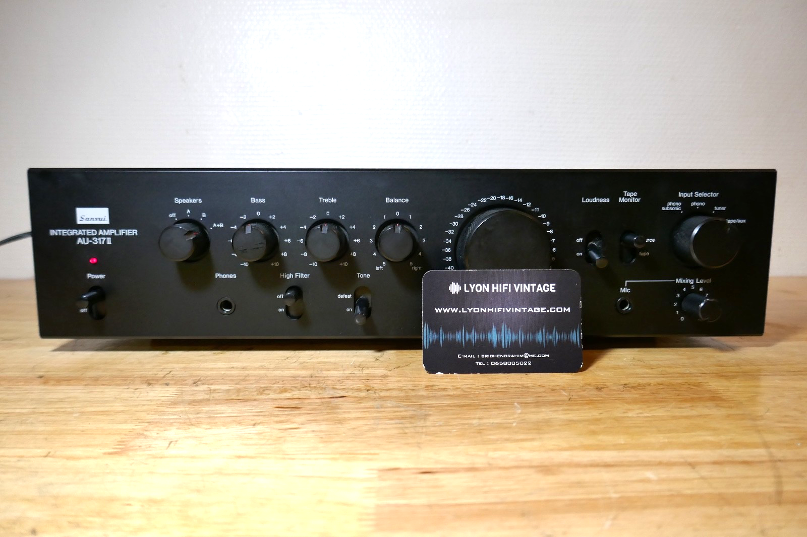 amplificateur amplifier sansui au-317 II vintage occasion