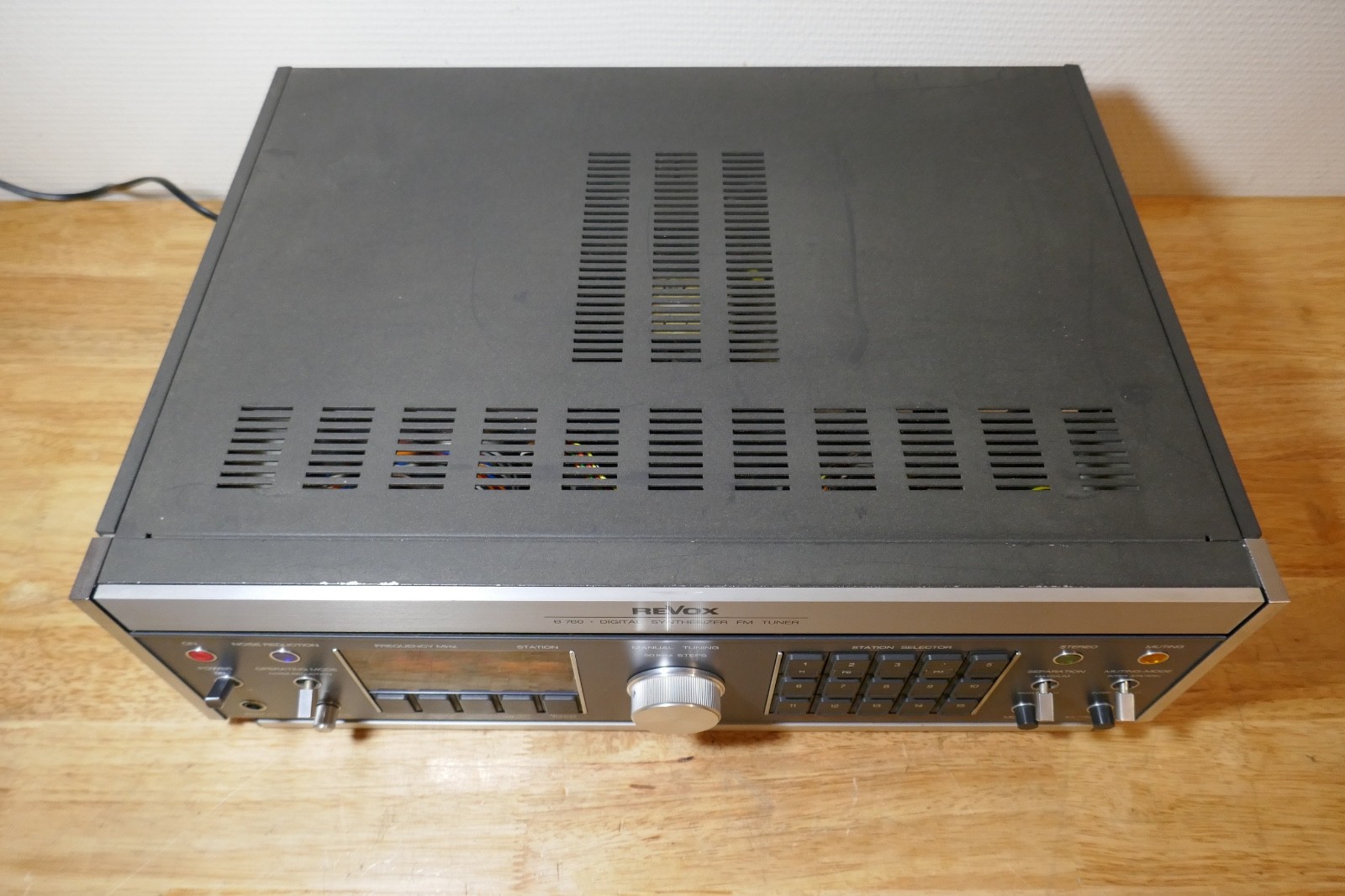 tuner radio revox b 760 vintage occasion