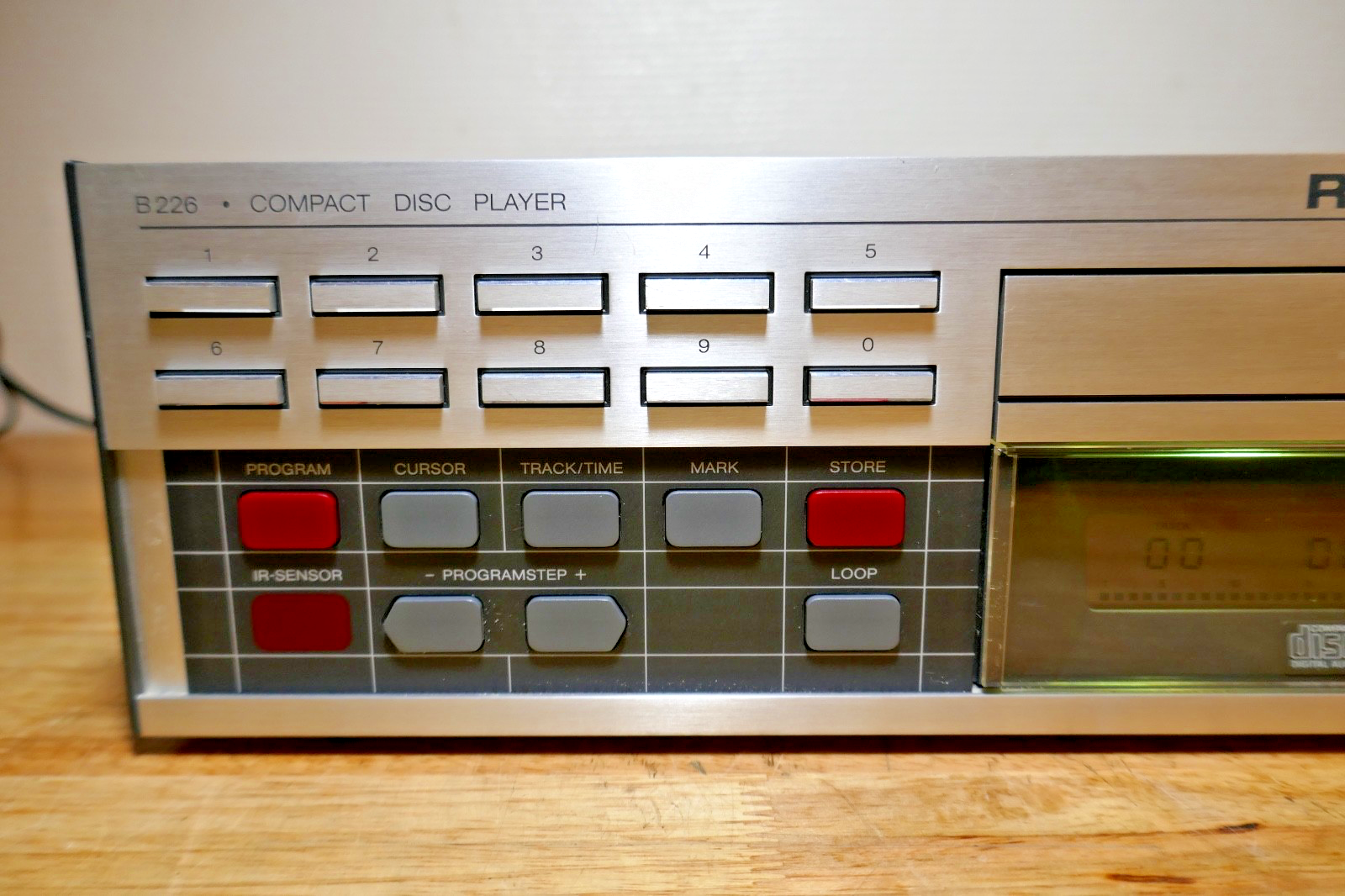lecteur compact disc player revox B 226 vintage occasion