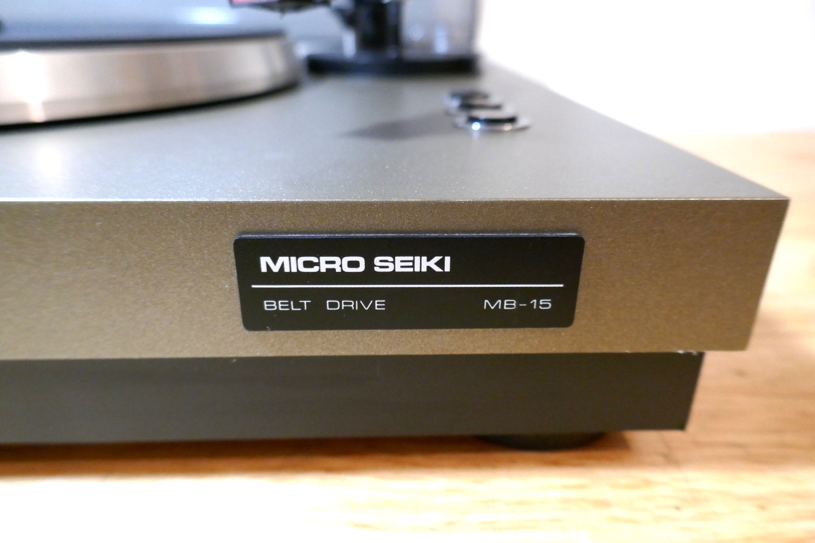 platine vinyle turntable micro seiki mb-15 vintage occasion