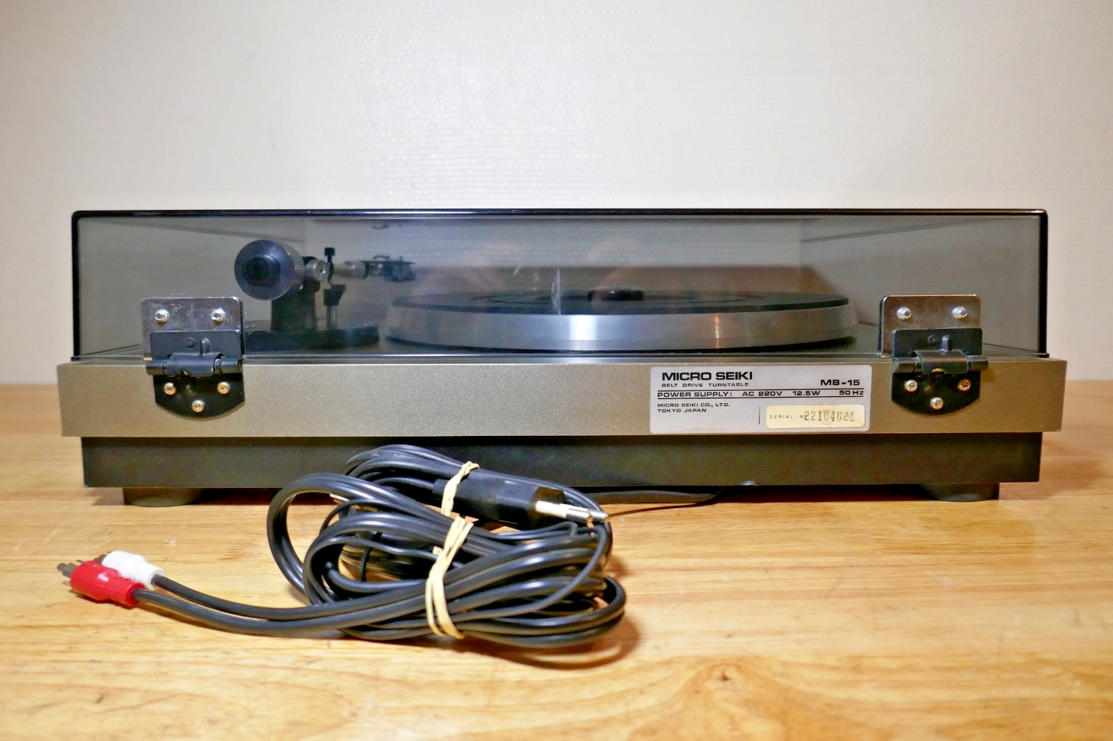 platine vinyle turntable micro seiki mb-15 vintage occasion
