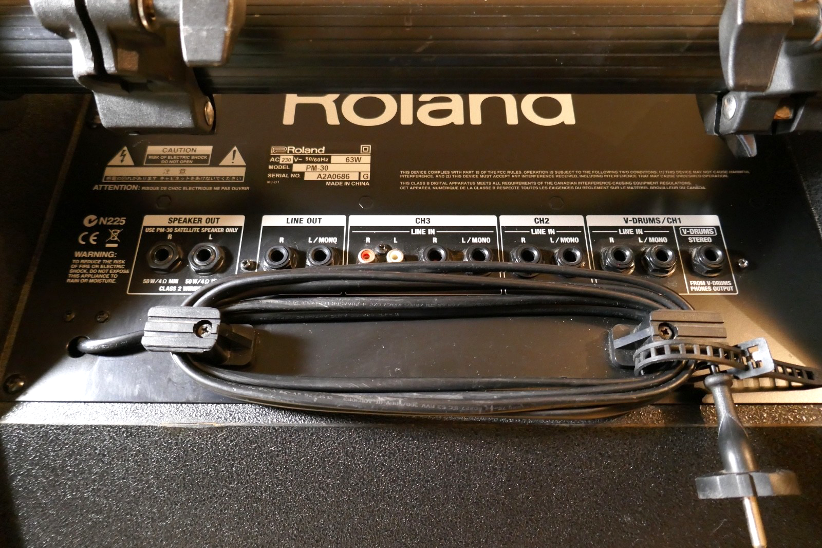 enceintes speakers Roland pm-30 occasion