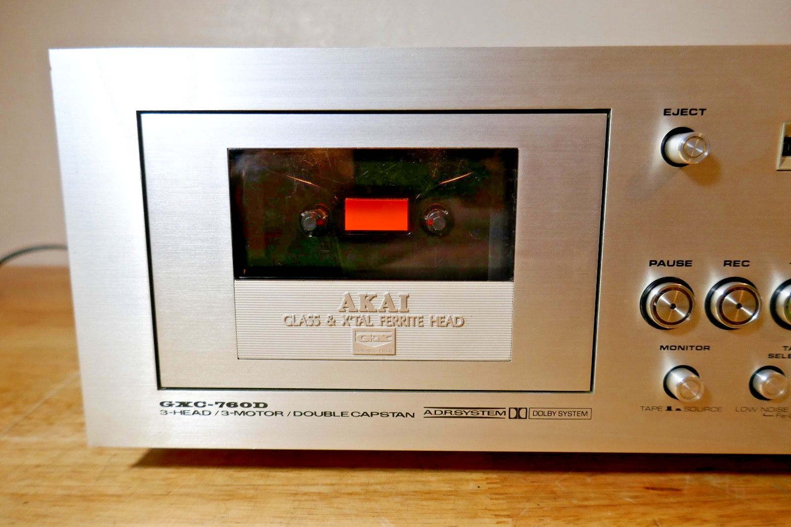 Platine Cassette Akai GXC 760 D – Lecteur Magnétophone Vintage – Occasion Testé