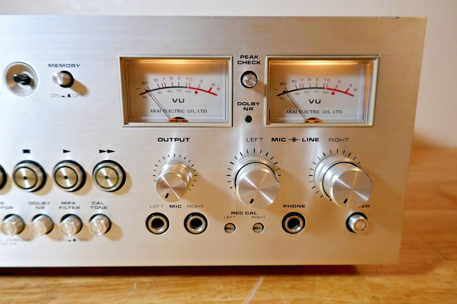 AKAI GXC-760D Cassette Tape Deck SERVICED