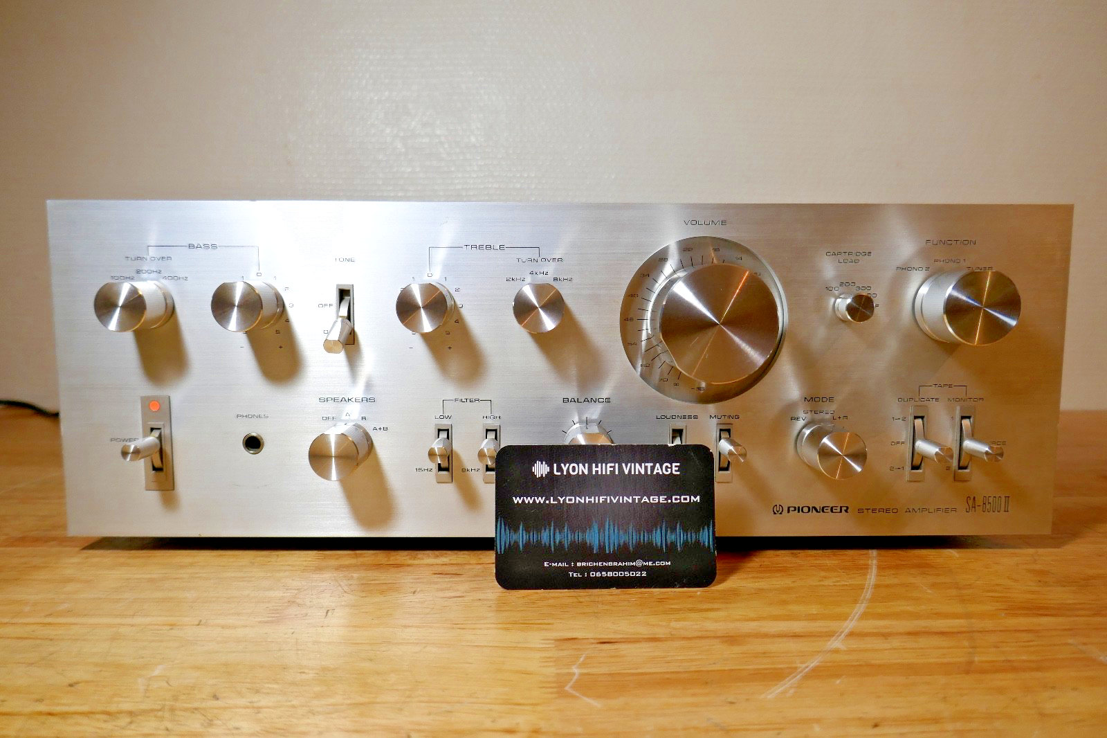 amplificateur amplifier Pioneer SA-8500 II vintage occasion