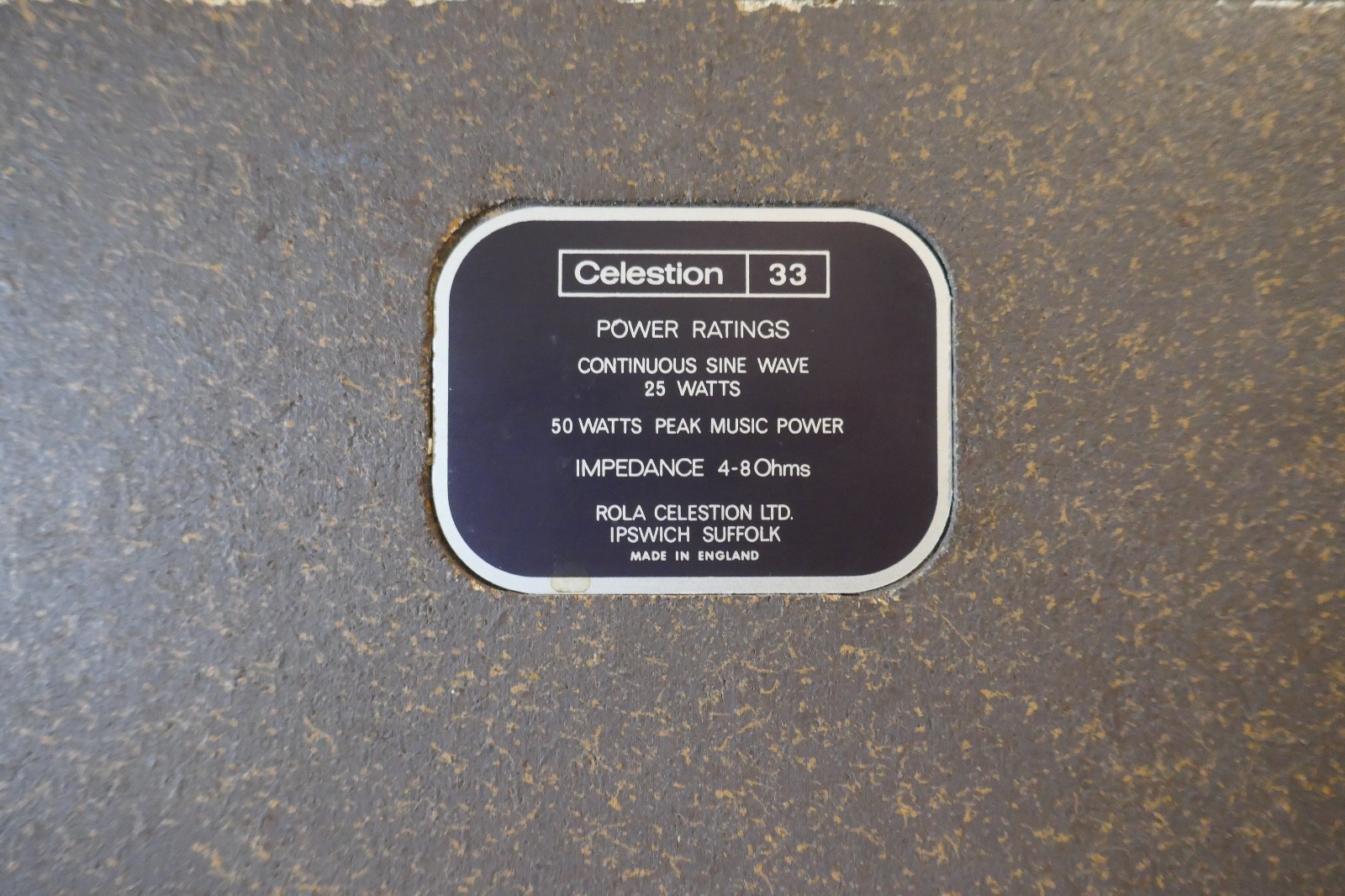 enceintes speakers celestion ditton 33 vintage occasion