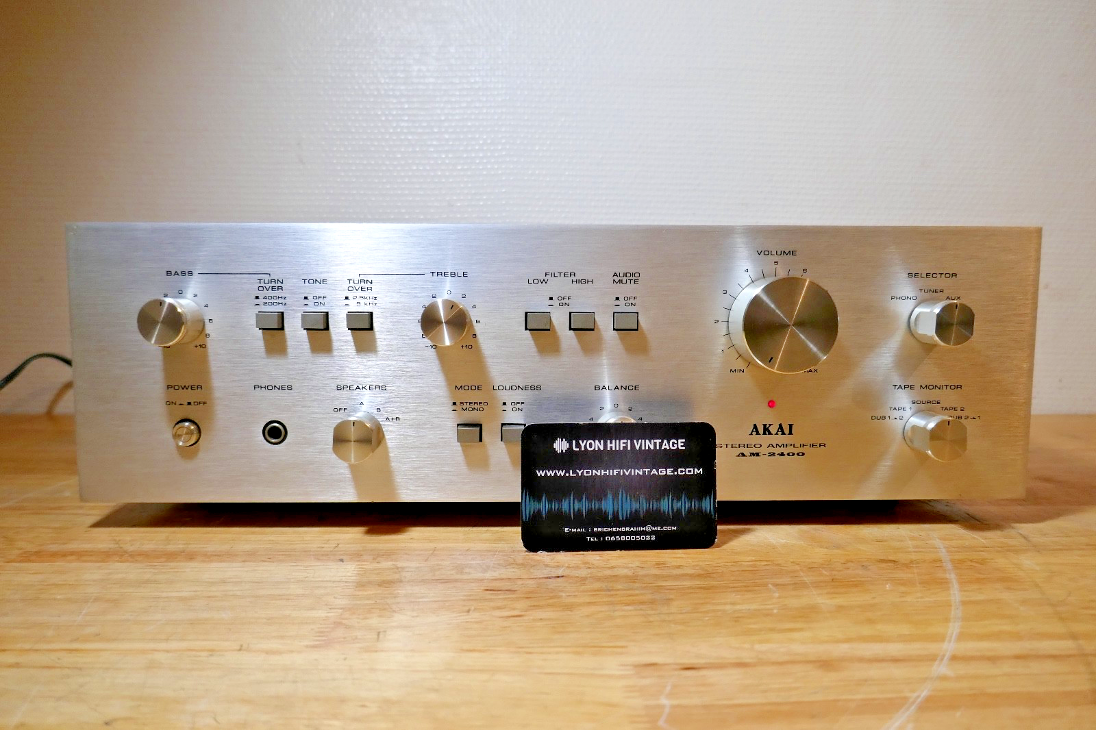 amplificateur amplifier Akai am-2400 vintage occasion