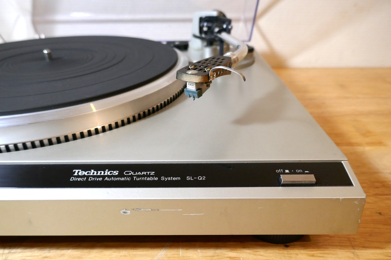 platine vinyle turntable technics sl-q2 vintage occasion