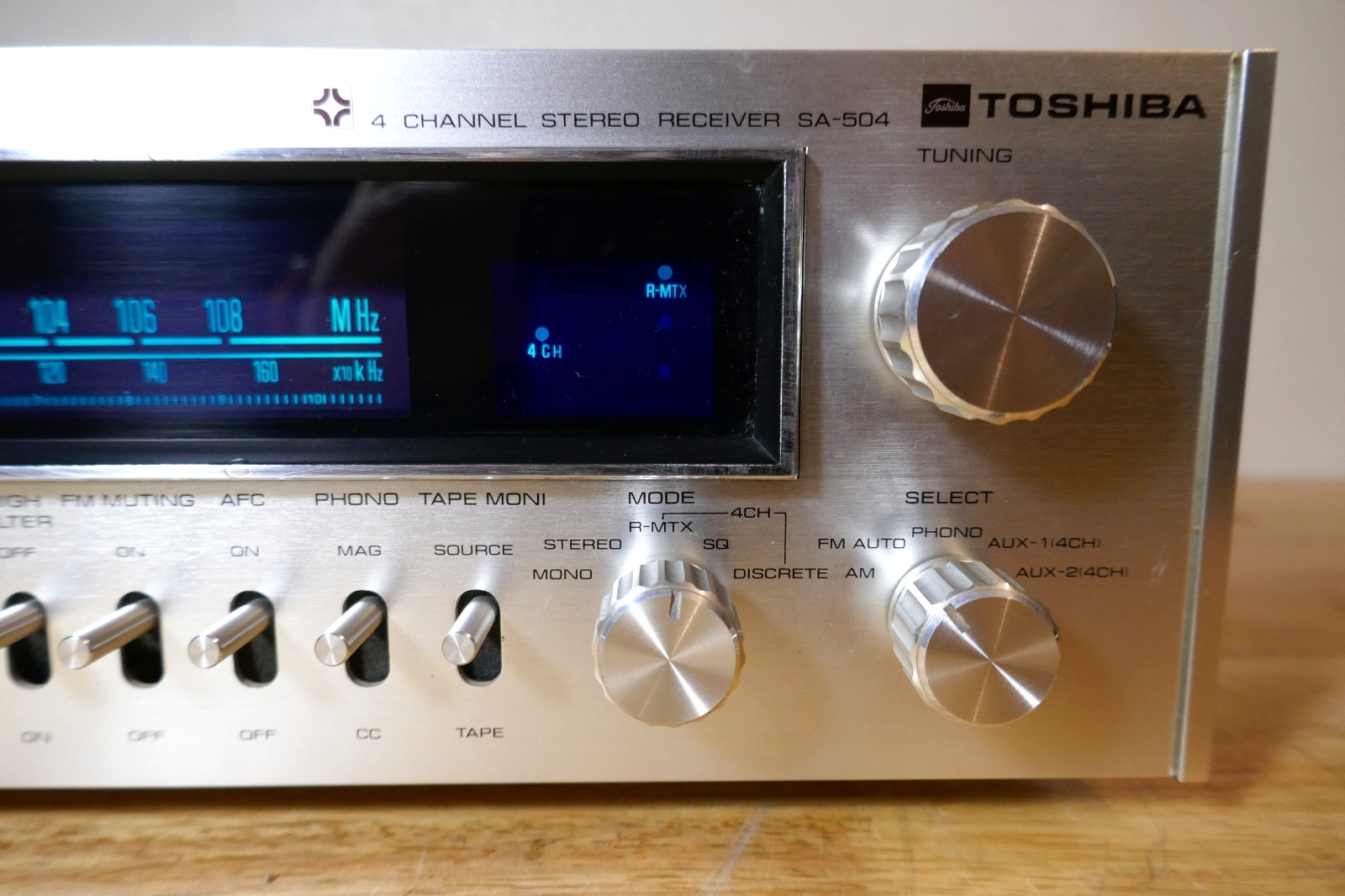 amplificateur amplifier Toshiba sa-504 vintage occasion