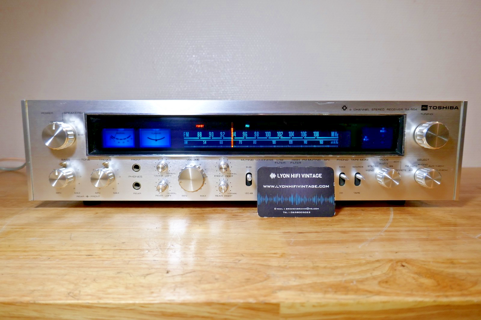 amplificateur amplifier Toshiba sa-504 vintage occasion