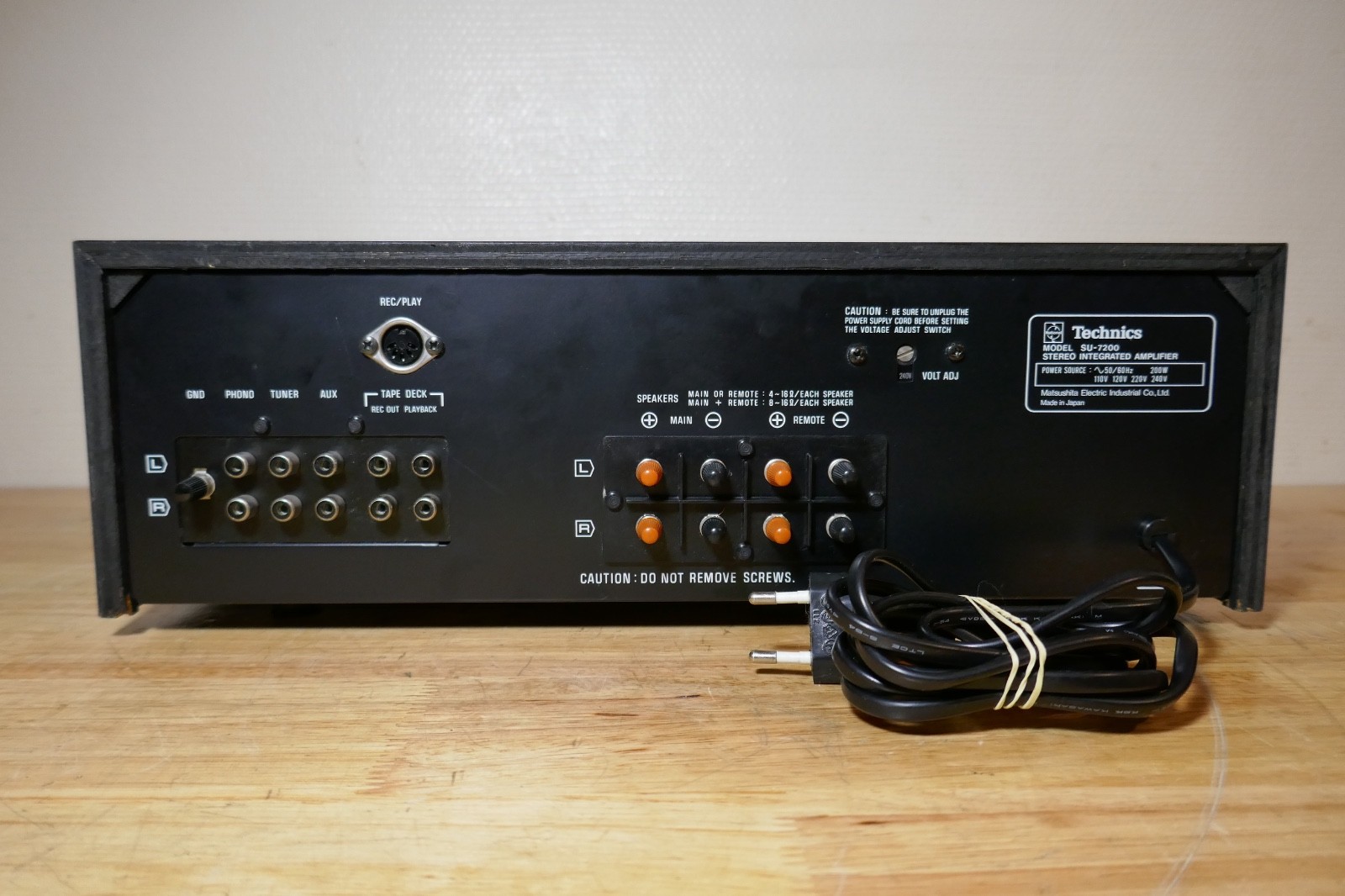 amplificateur amplifier technics SU-7200 vintage occasion