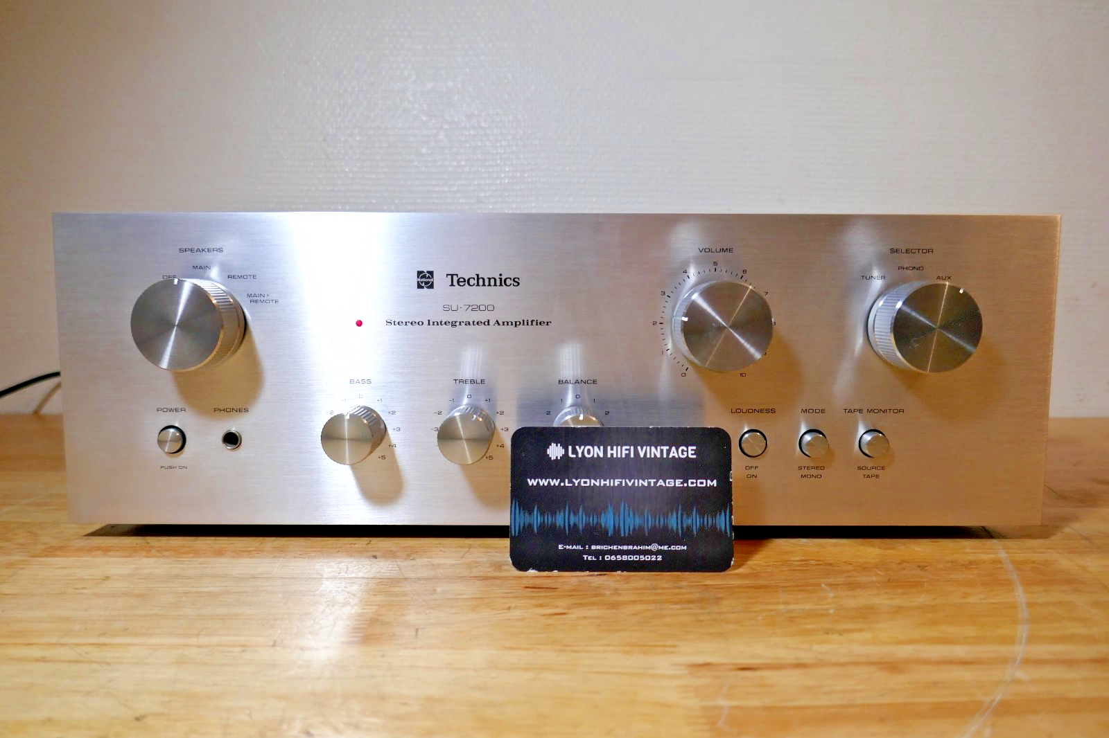 amplificateur amplifier technics SU-7200 vintage occasion