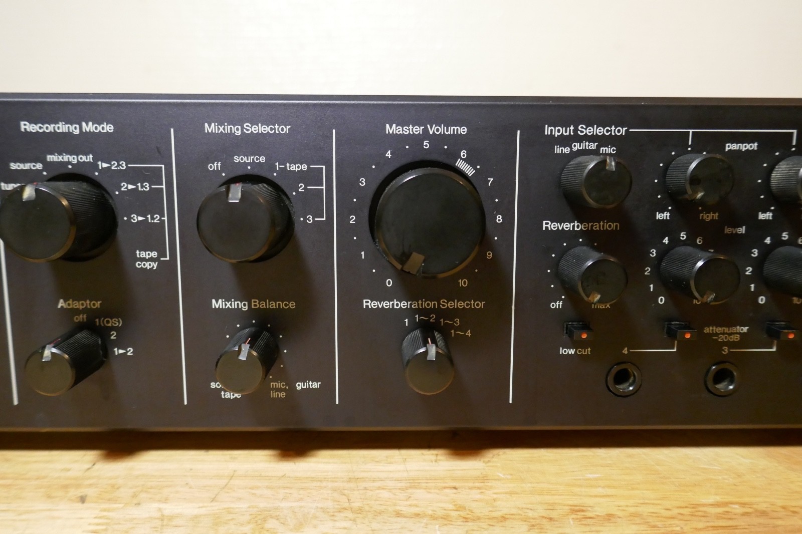 Mixer Audio Mixeur Sansui AX-7 Vintage Occasion