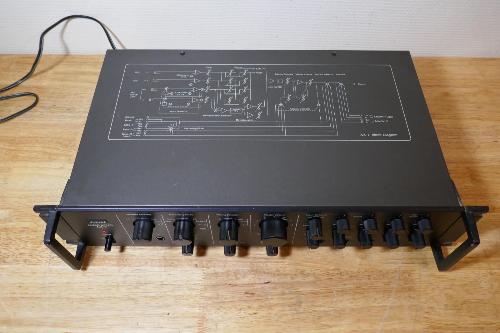 Mixer Audio Mixeur Sansui AX-7 Vintage Occasion