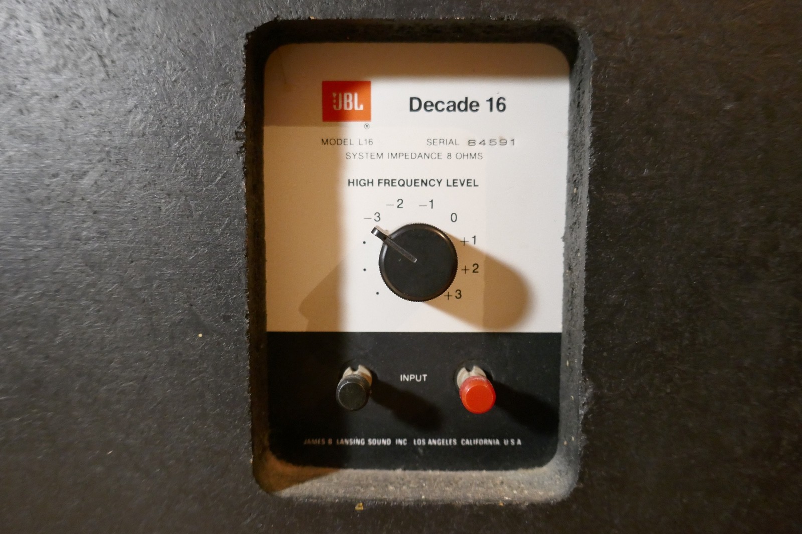 enceinte speakers jbl decade 16 vintage occasion