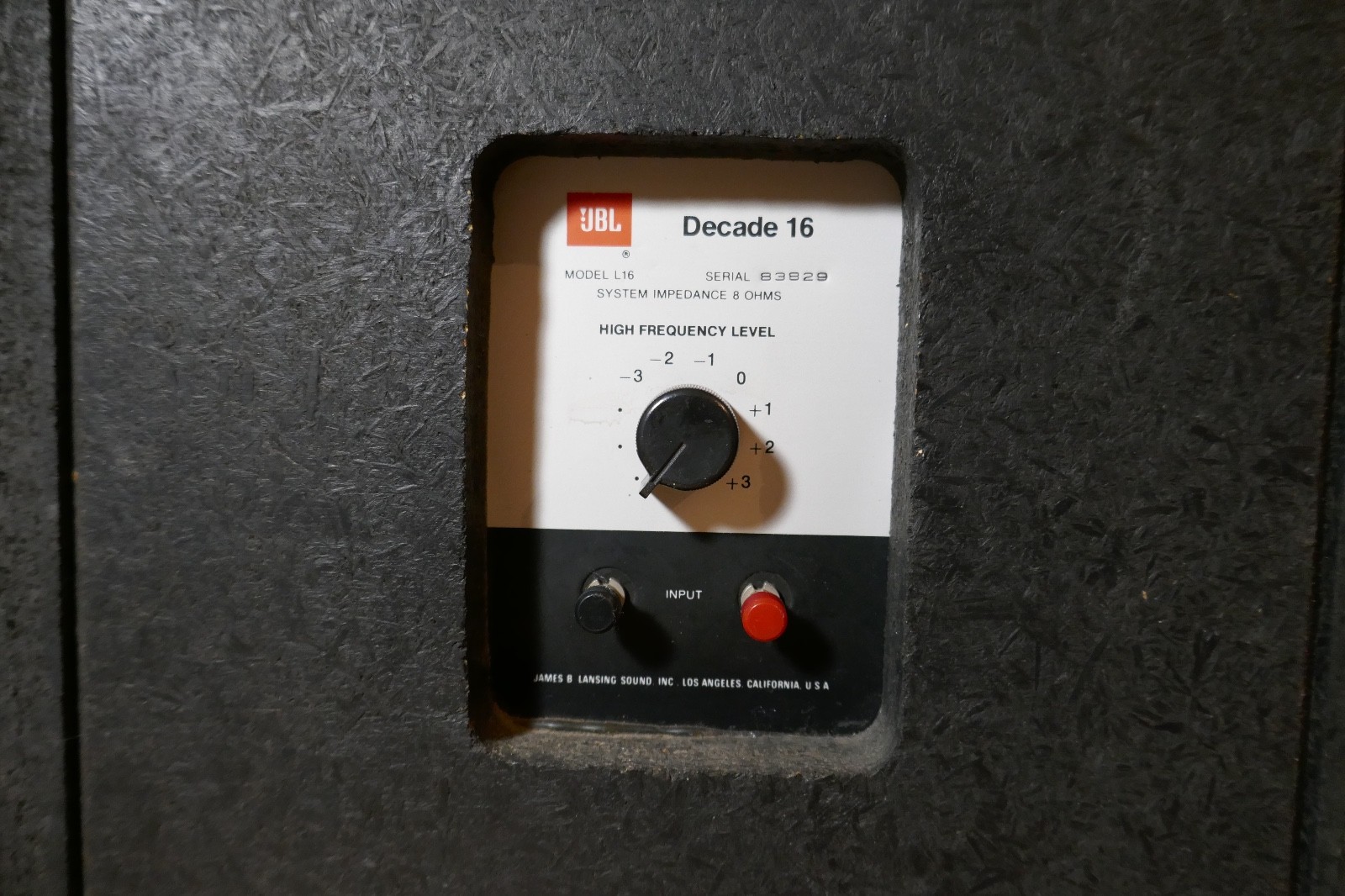 enceinte speakers jbl decade 16 vintage occasion