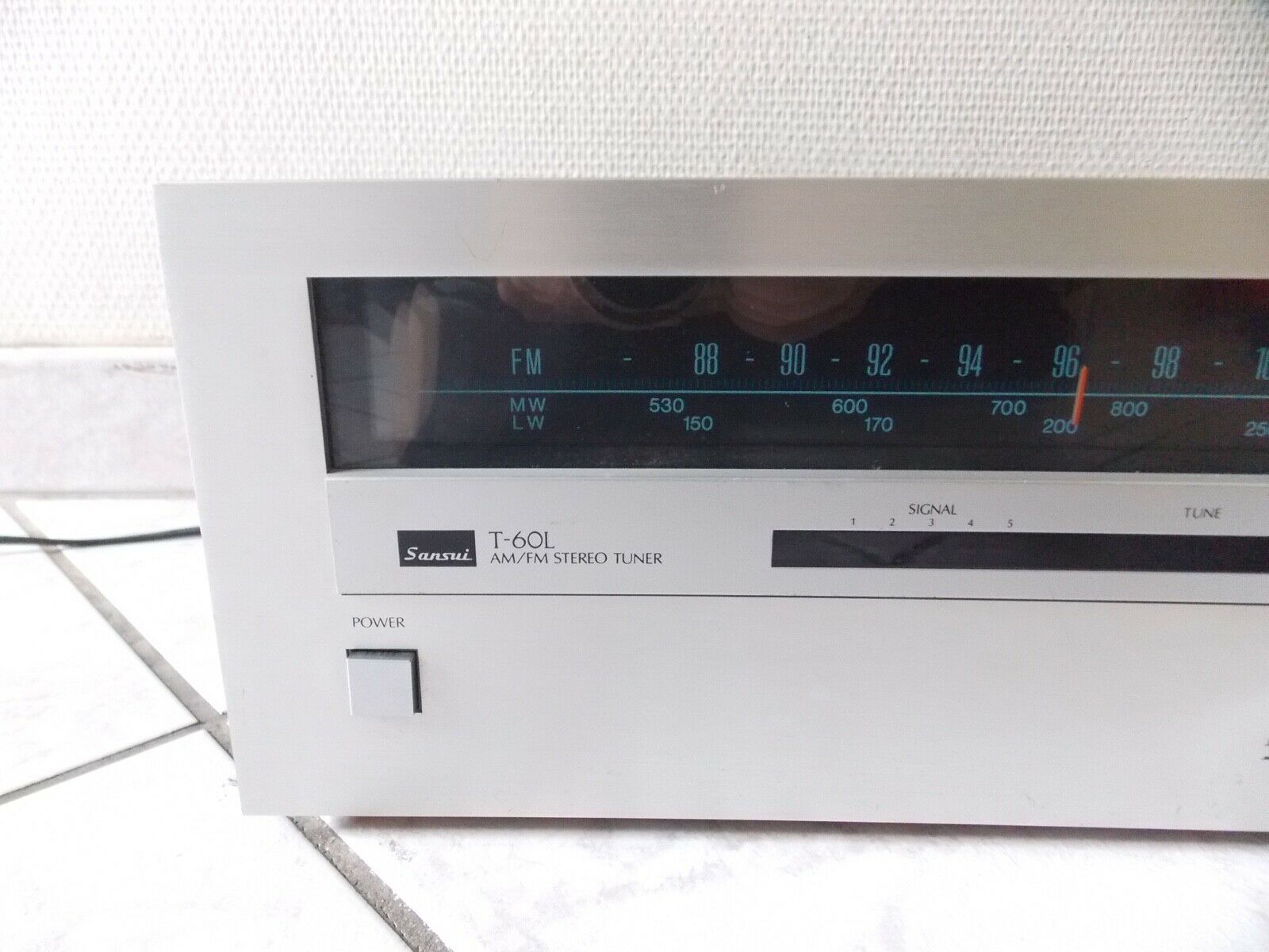 tuner radio sansui T-60L vintage occasion