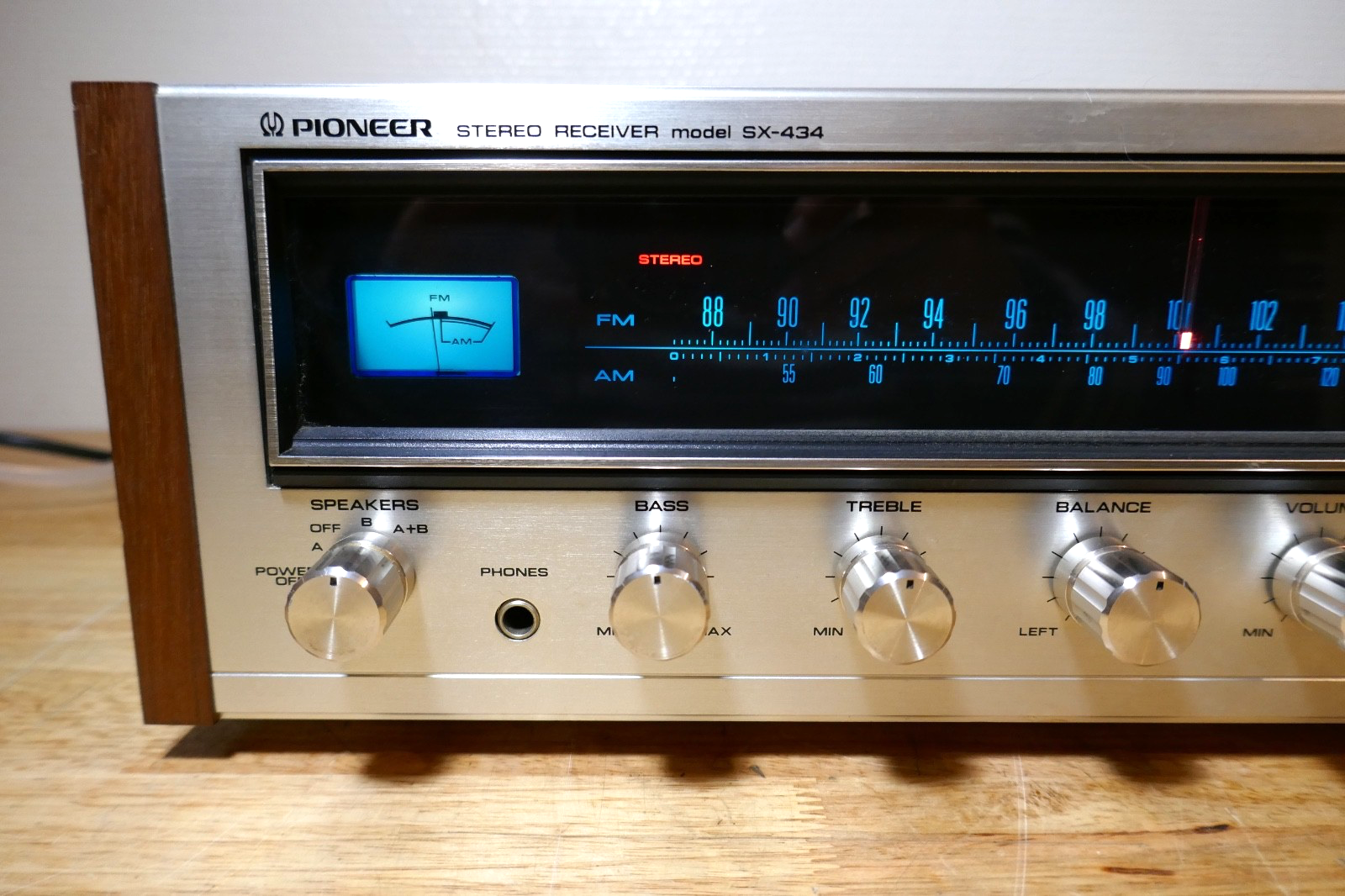 amplificateur amplifier pioneer sx-434 vintage occasion