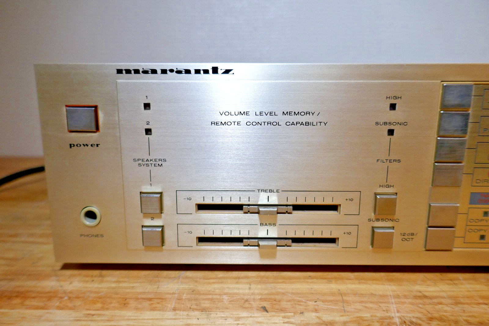 amplificateur amplifier marantz pm 630 vintage occasion