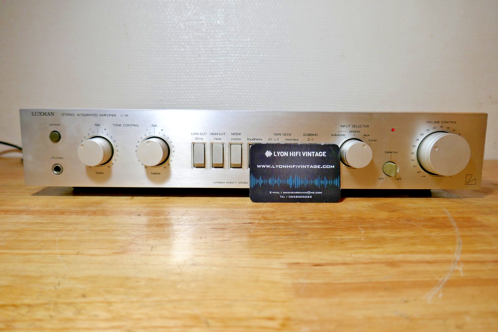 amplificateur amplifier luxant l-1A vintage occasion
