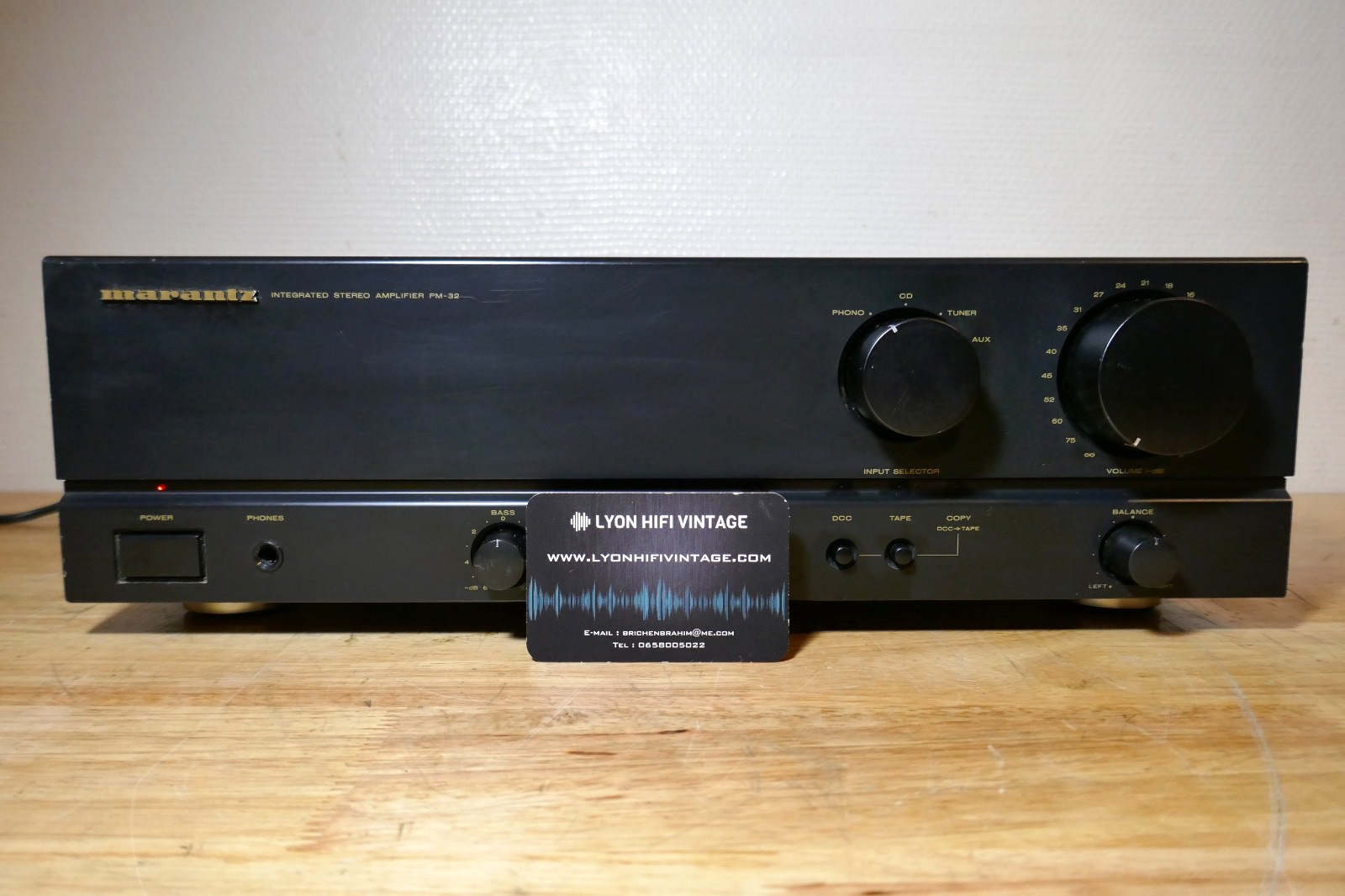 amplificateur amplifier marantz pm-32 vintage occasion